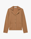 Siena Knit Blazer - Camel