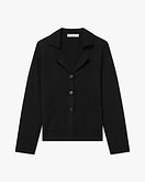 Siena Knit Blazer - Black