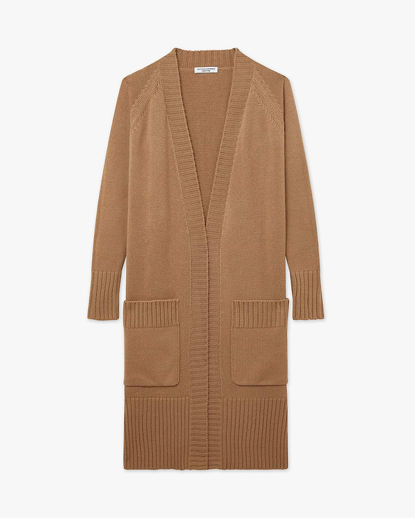 Cardigan Lungo Dalmar - Cammello