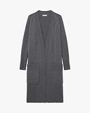 Cardigan Lungo Dalmar - Grigio Medio