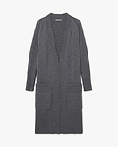 Cardigan Lungo Dalmar - Grigio Medio
