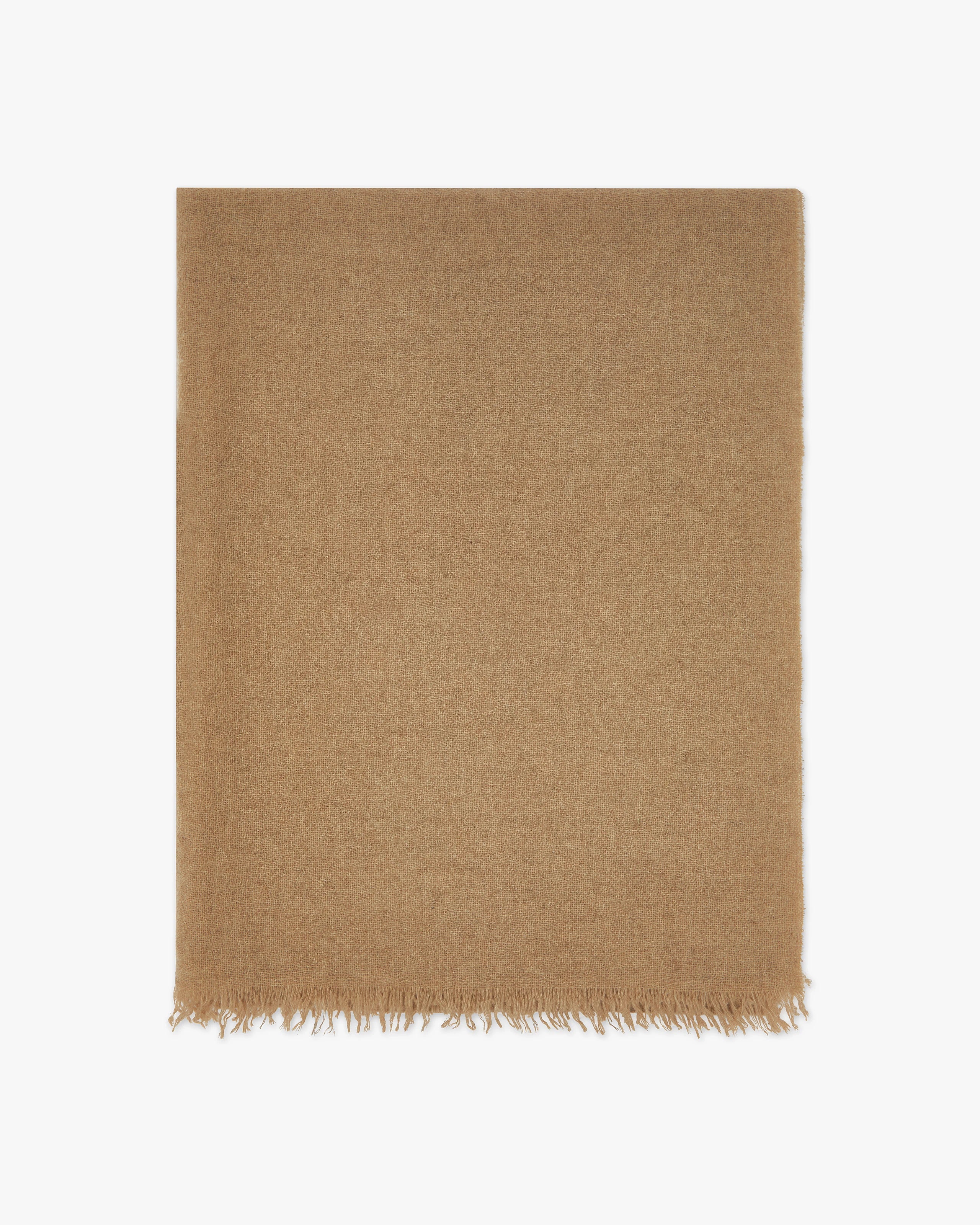 Bolgheri Wrap - Camel Cashmere