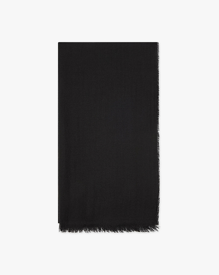 Positano Wrap - Black Cashmere / Seta