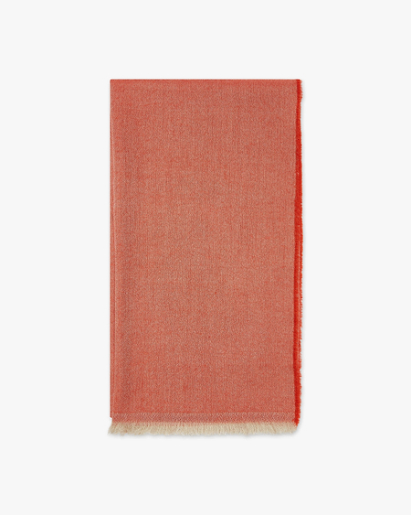 Positano Wrap - Orange Cashmere / Seta