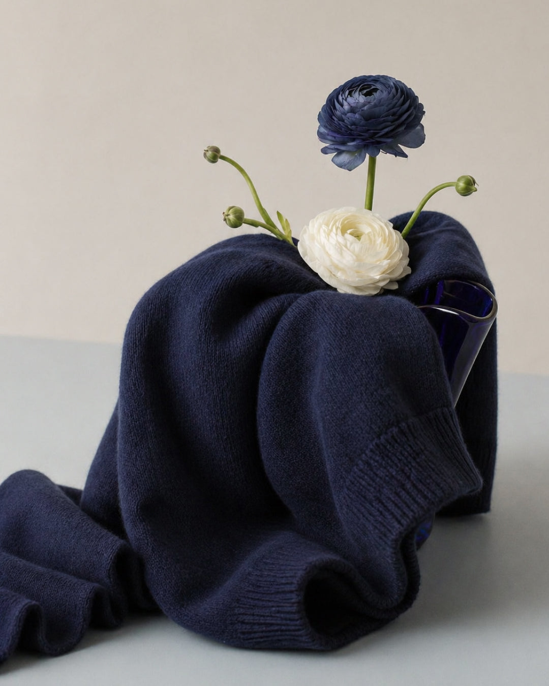 Women's Cashmere Knits - Blue