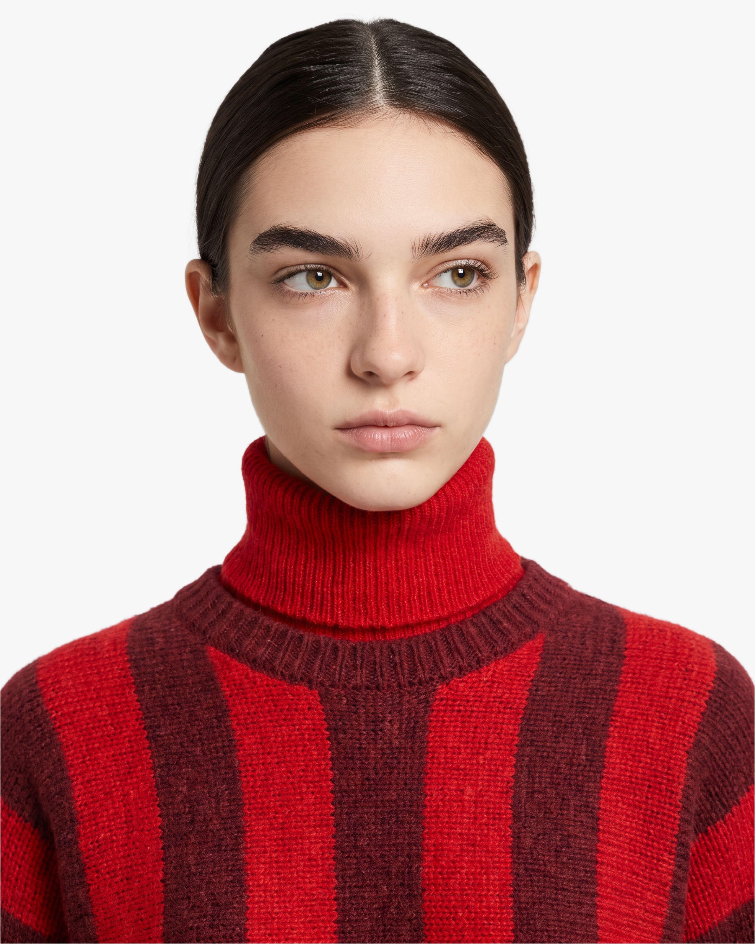 Turtleneck Dickey | The Moment 08 | Red Women > Scarf