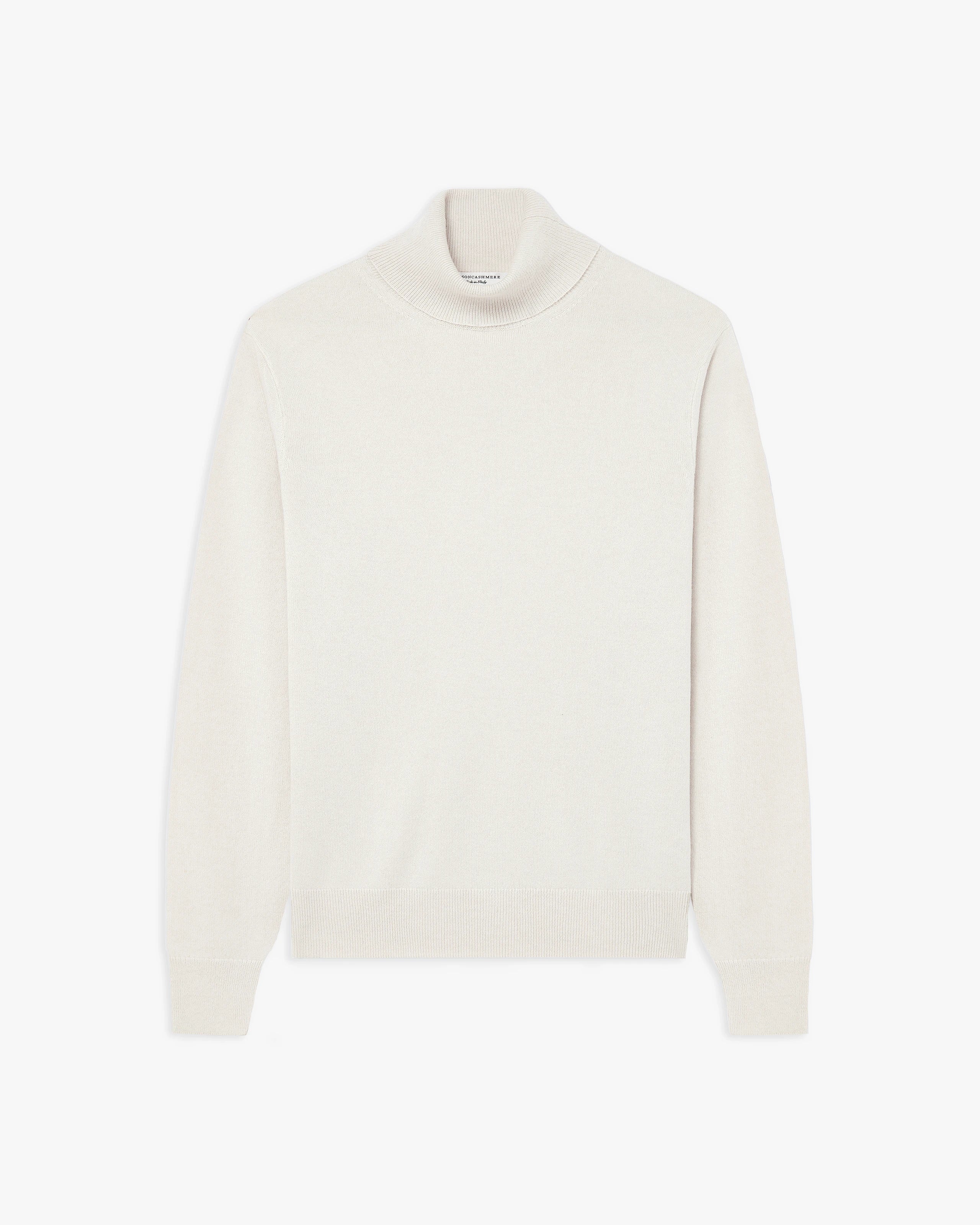 Maglia Dolcevita Classic Uomo - Panna - Archivio