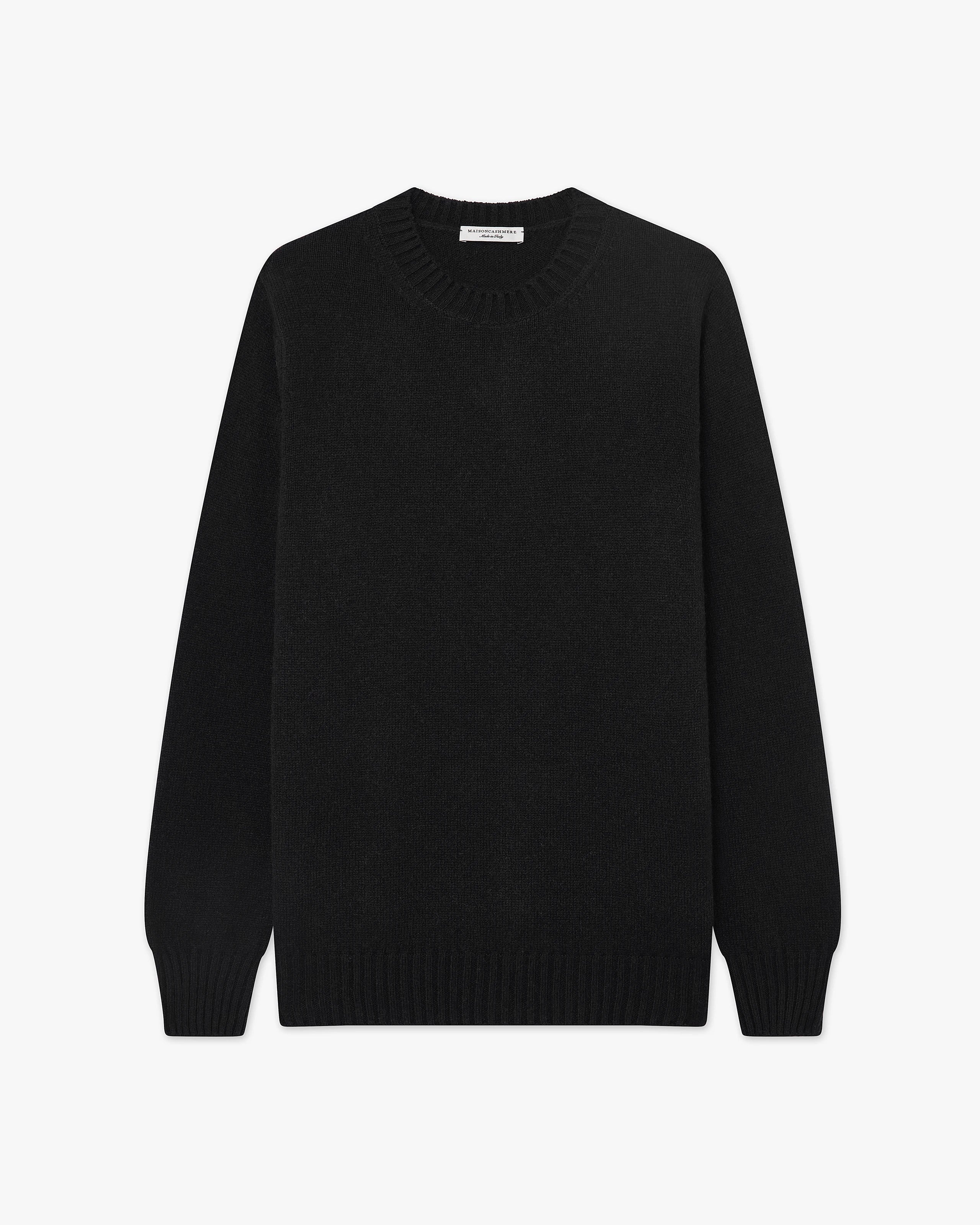 Maglione Girocollo Faloria Uomo - Nero - Archivio