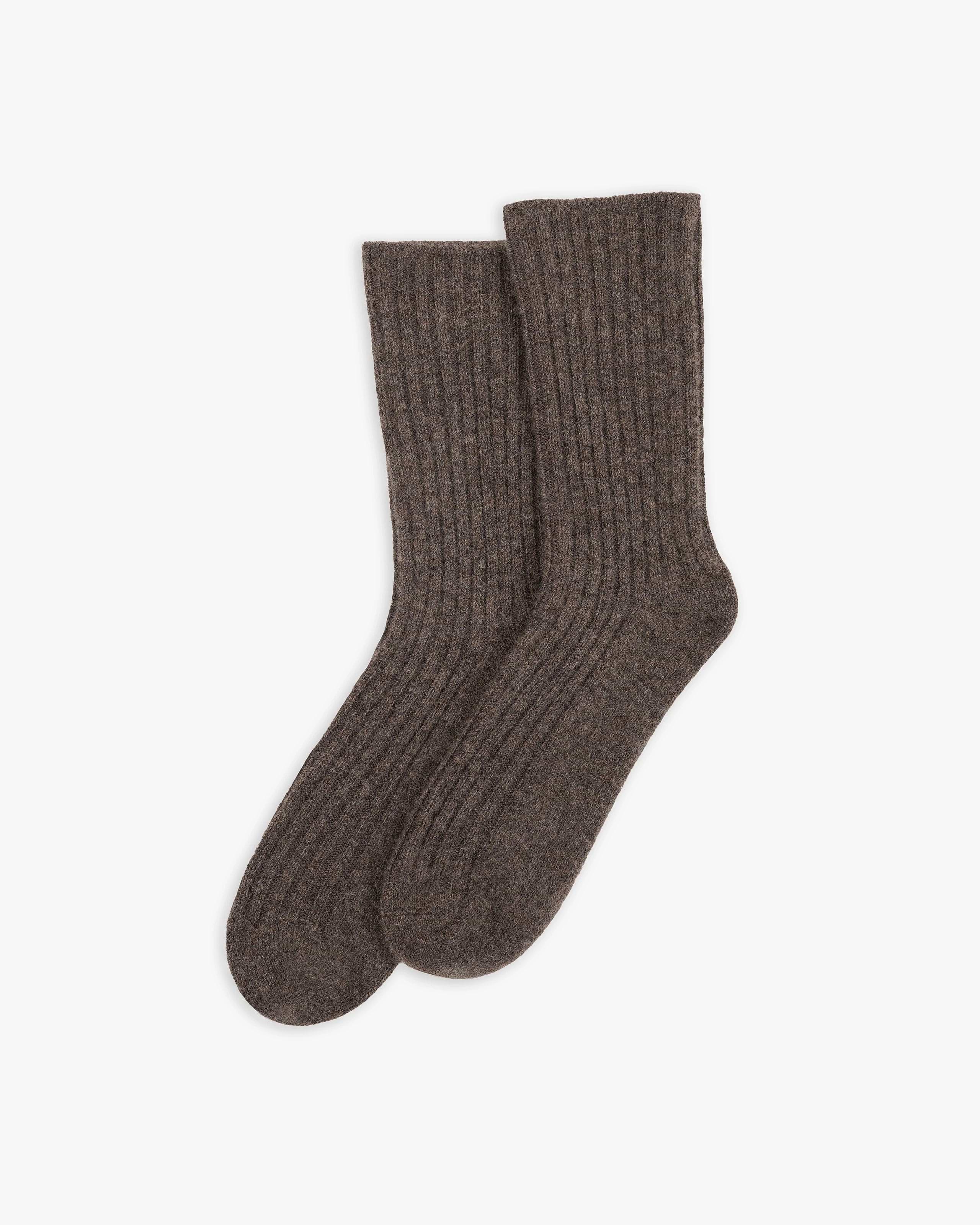 Women's Essential Socks - Brown