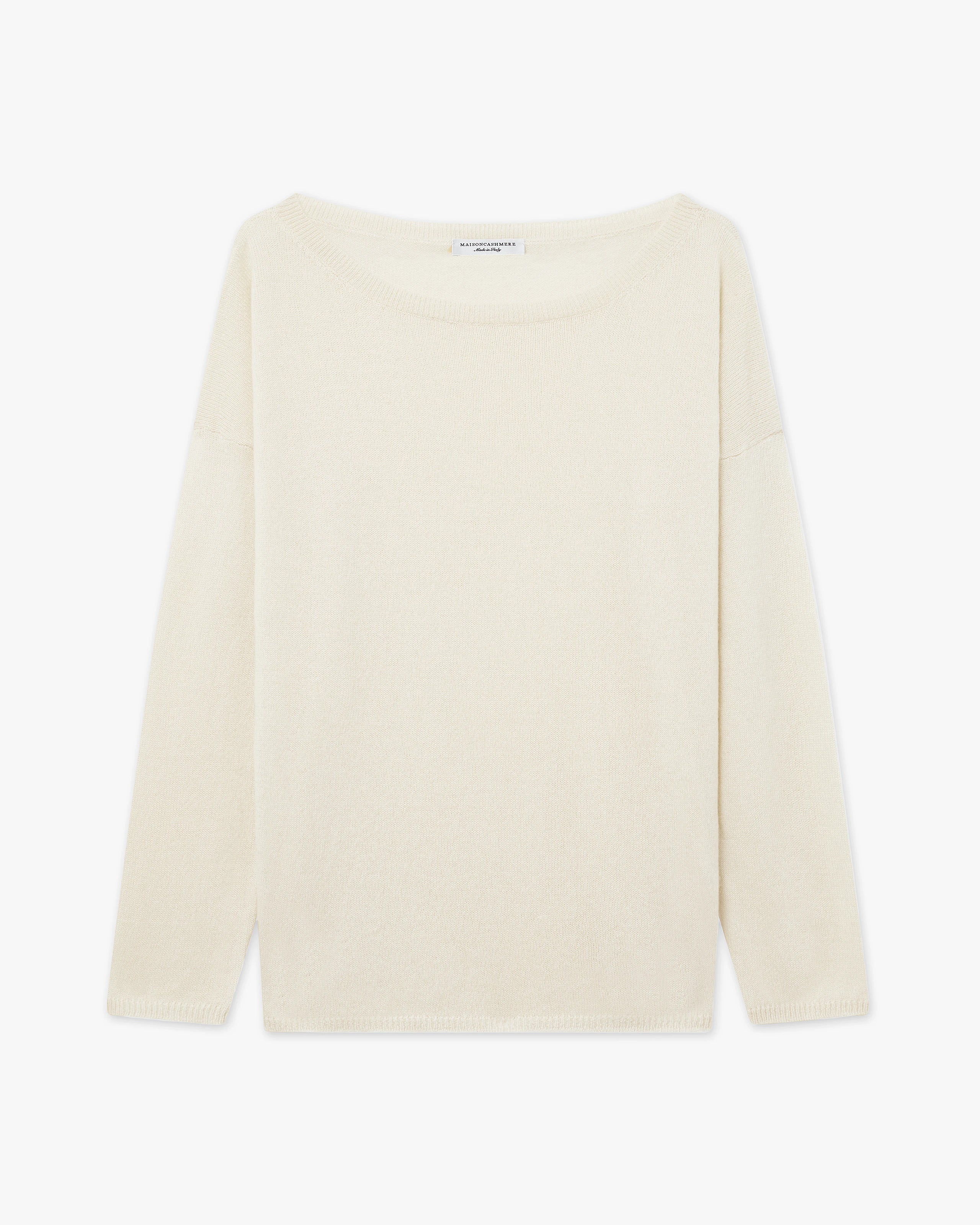 Maglia Scollo Barca Lightness - Bianco - Archivio