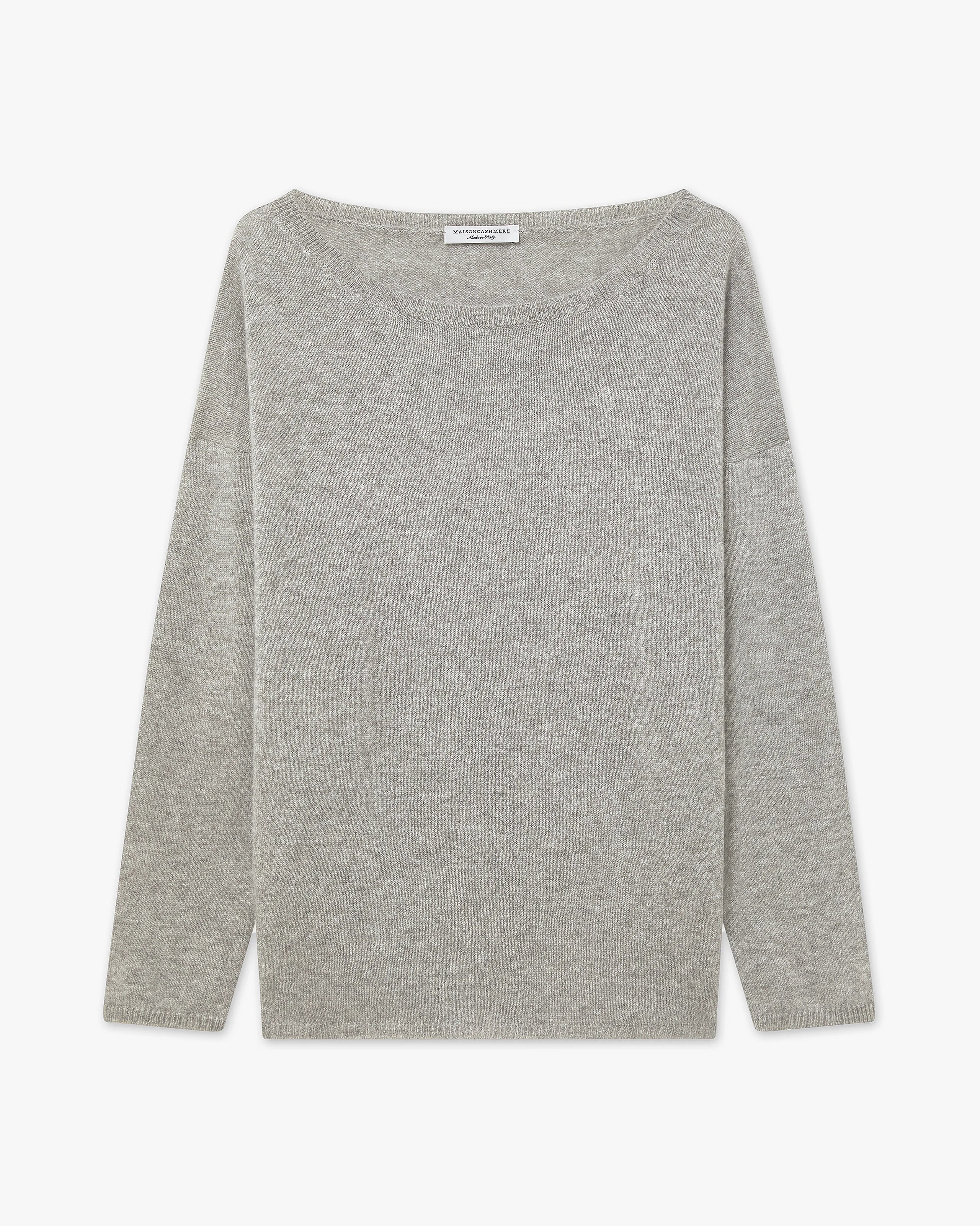 Lightness U-Boot-Pullover - Hellgrau - Archiv