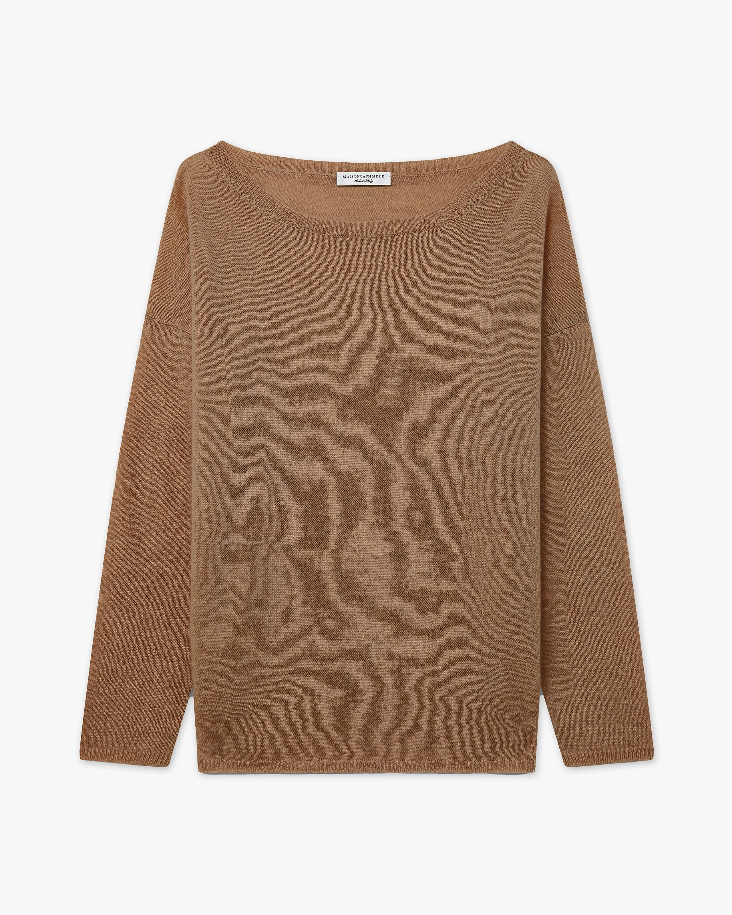 Pull Col Bateau Lightness - Camel - Archive