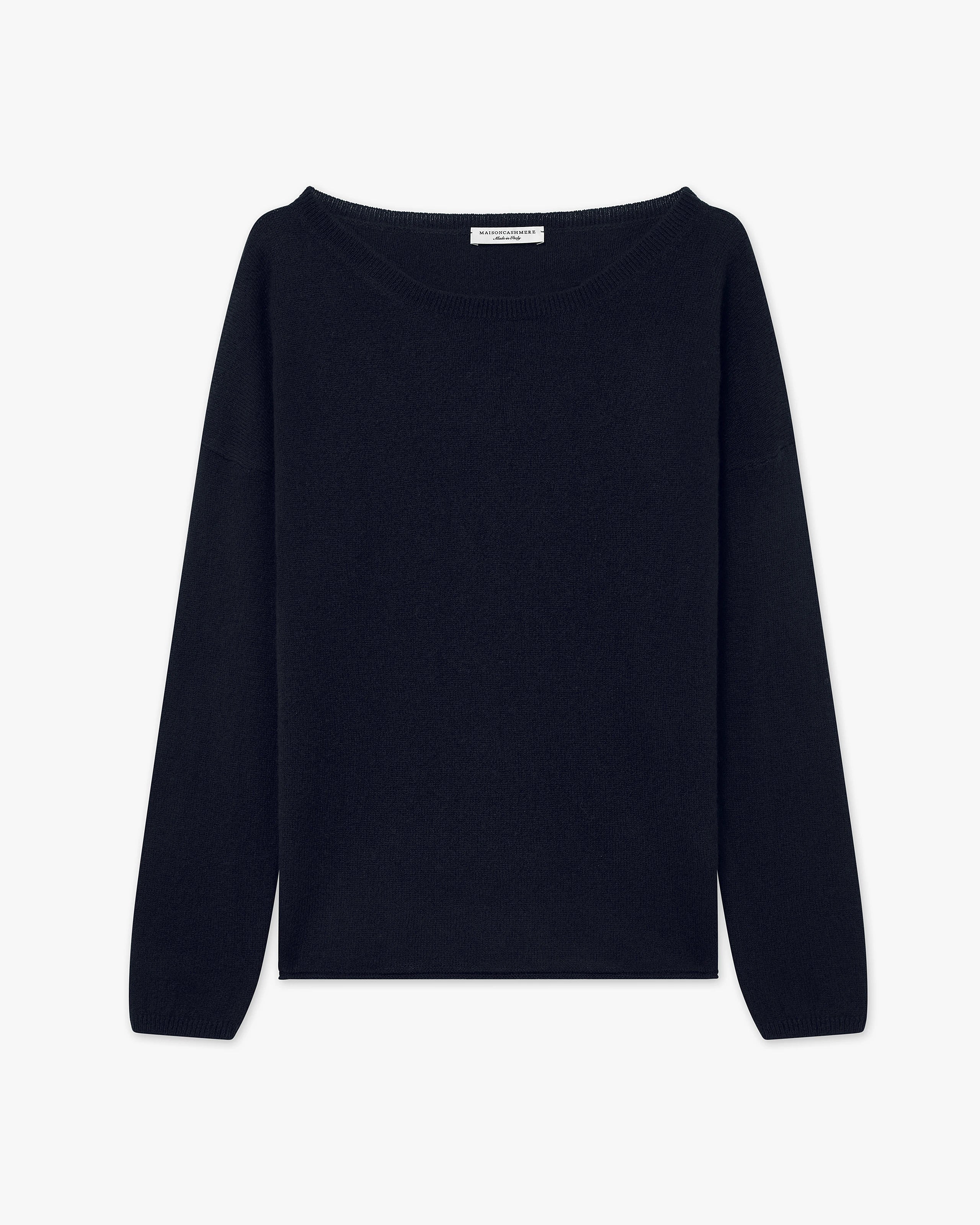 Lightness Rundhals Pullover - Nachtblau - Archiv