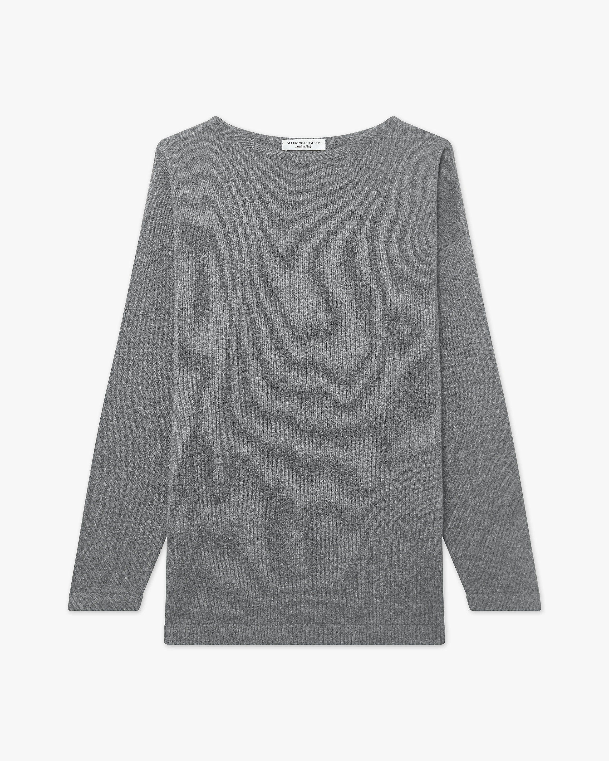 Mollis U-Boot-Pullover - Mittelgrau - Archiv