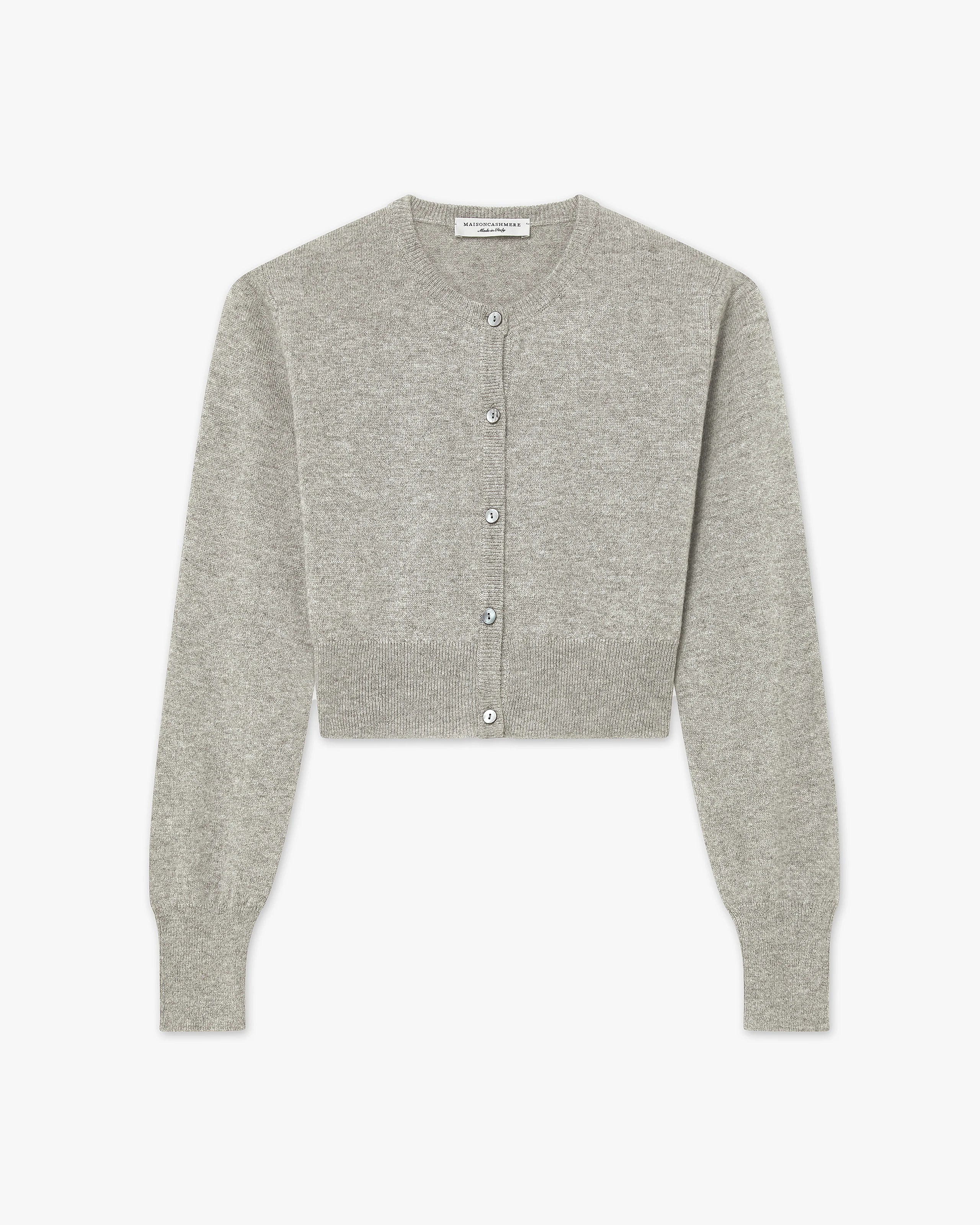 Cardigan Coprispalle Ostuni - Grigio Chiaro - Archivio