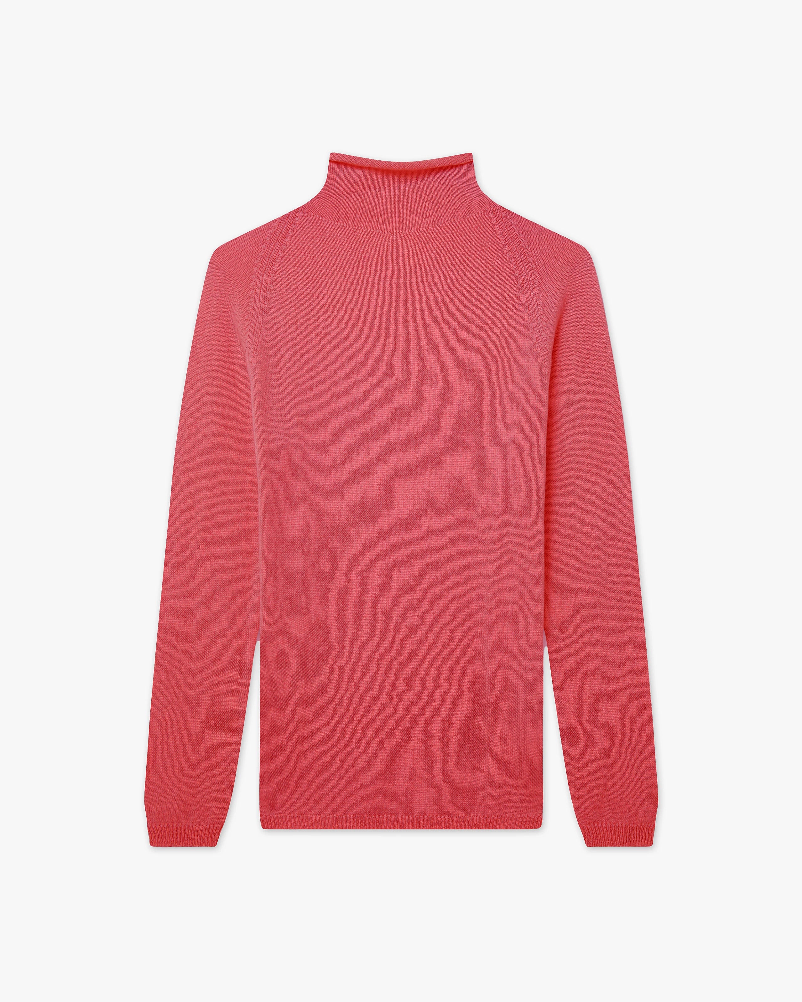 Piuma Mock Neck Pullover - Rot - Archiv
