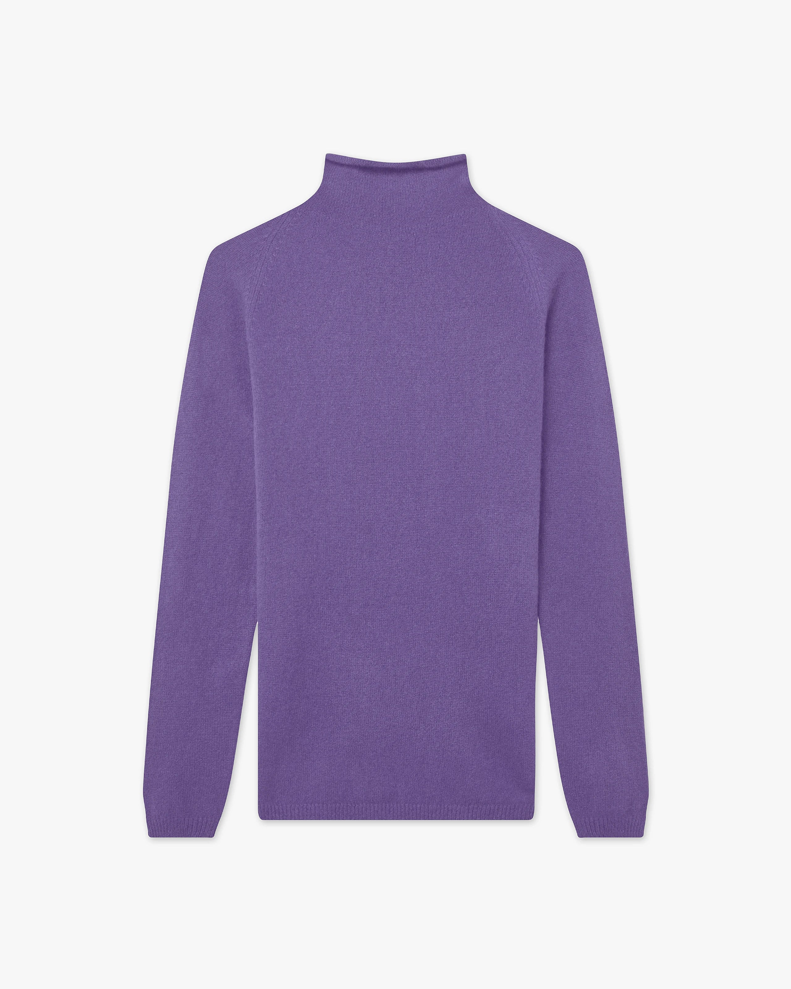Piuma Mock Neck Pullover - Lavendel - Archiv