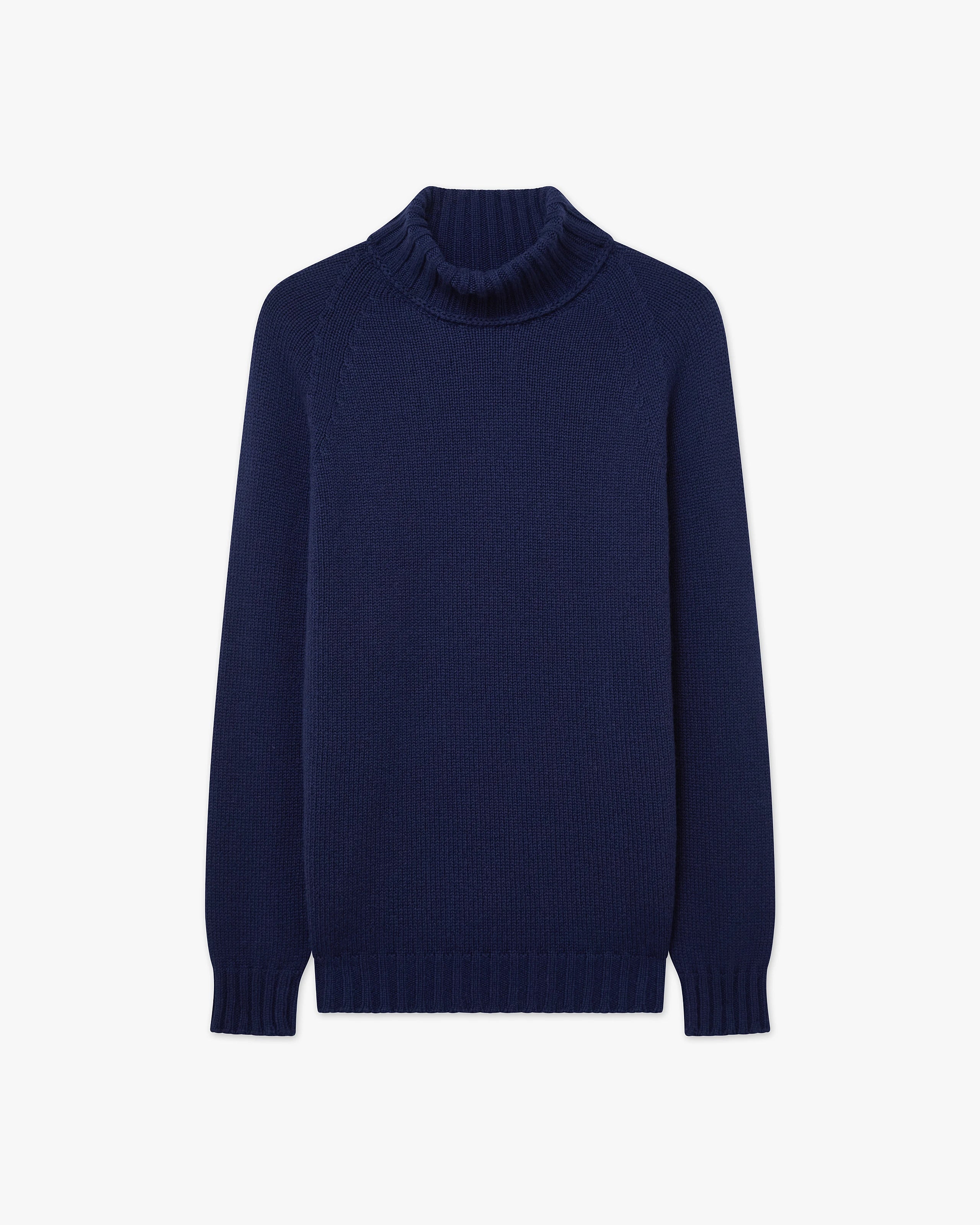 Parksville Rollkragenpullover Damen - Blau - Archiv
