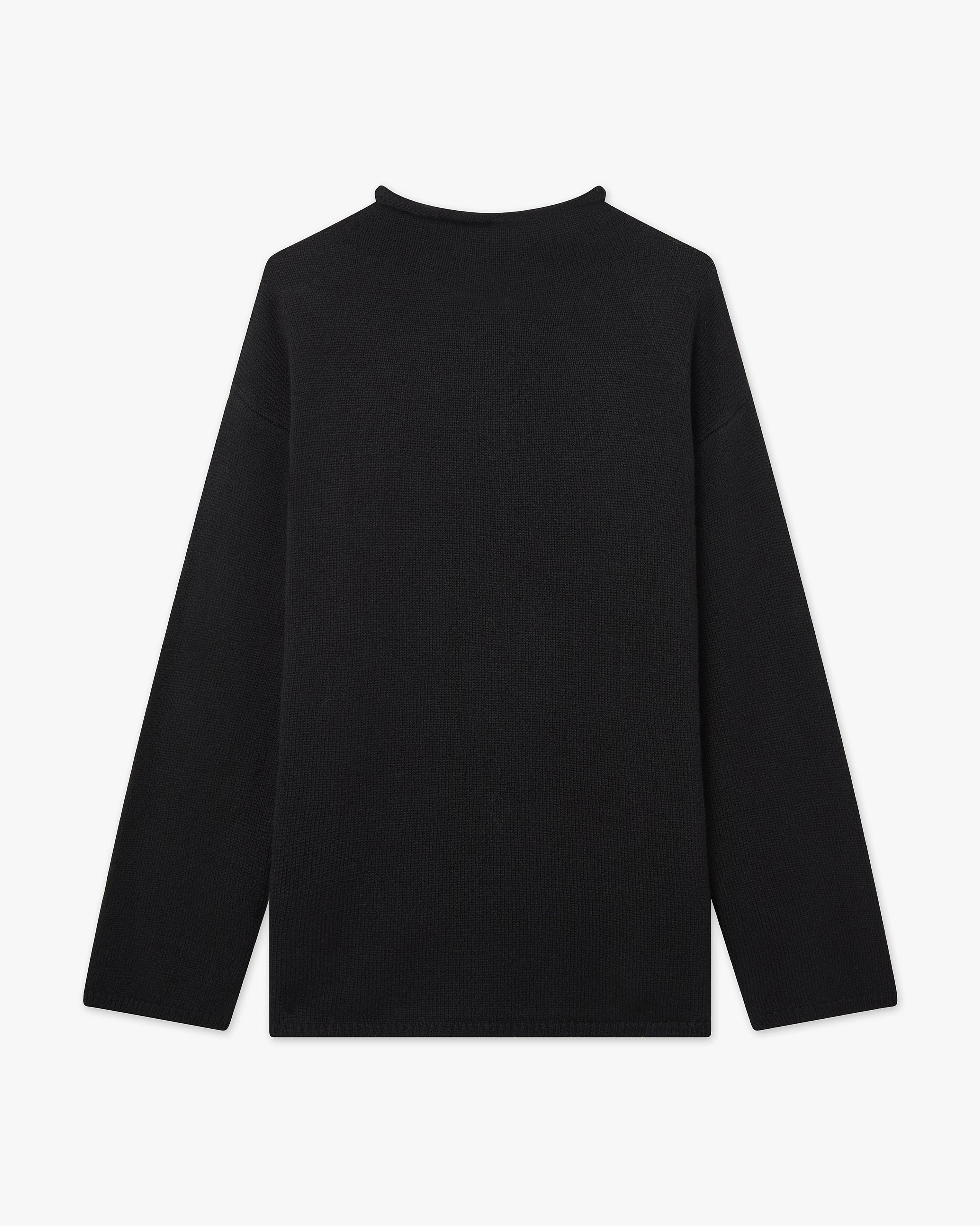 Siena Pullover Damen - Schwarz - Archiv