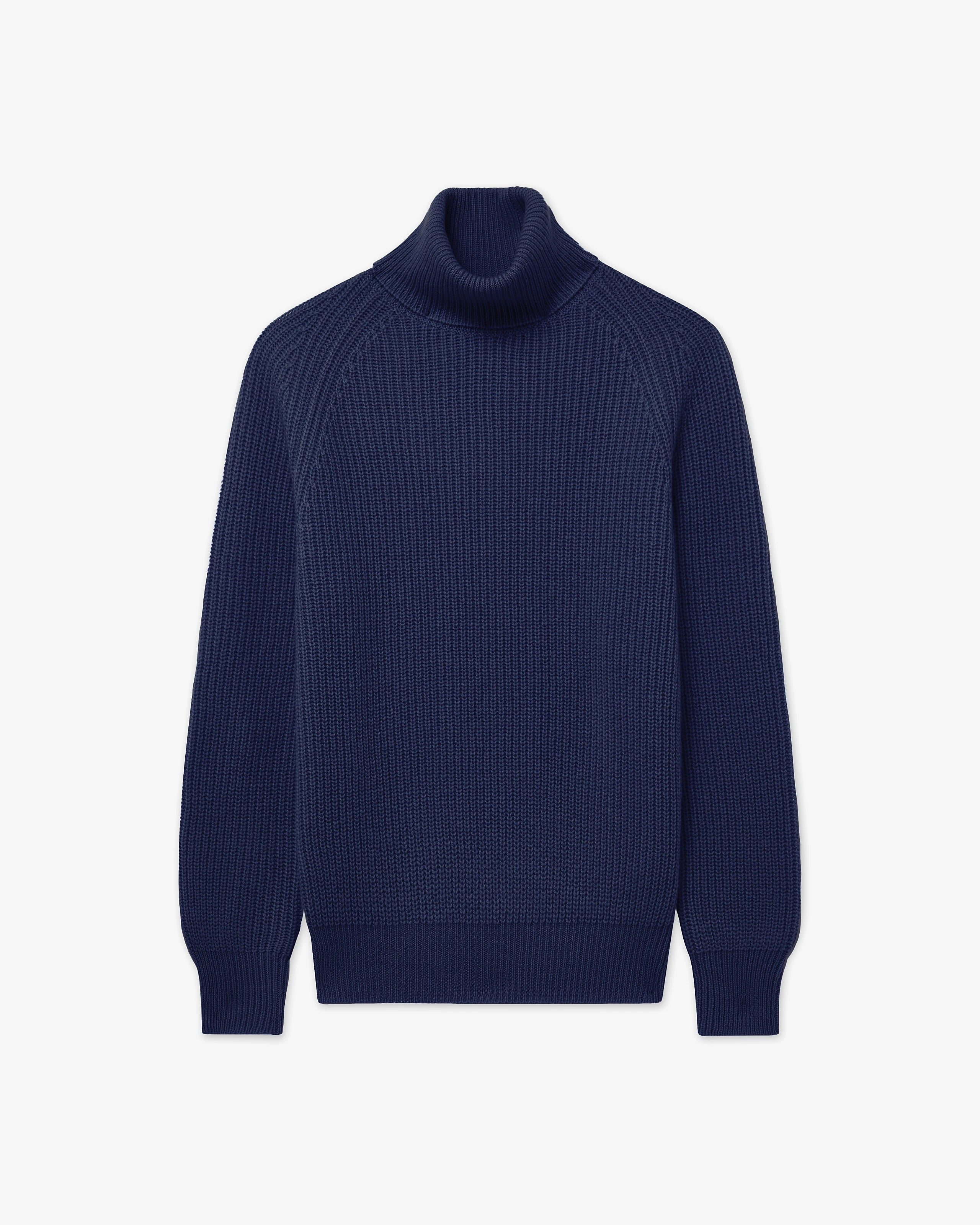 Women's Sorapis Turtleneck Sweater - Blue - Archive