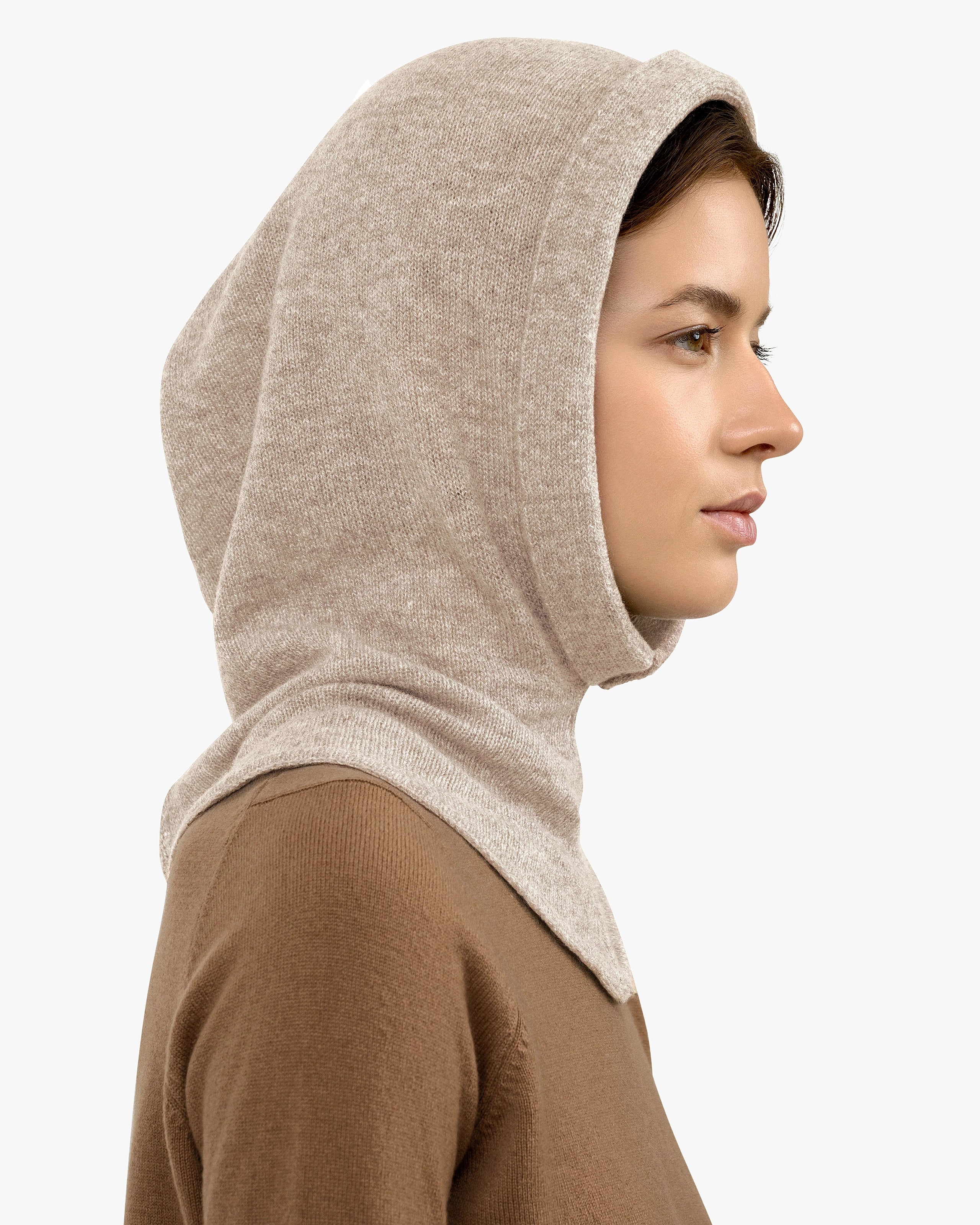 Hoodie Hat - Beige