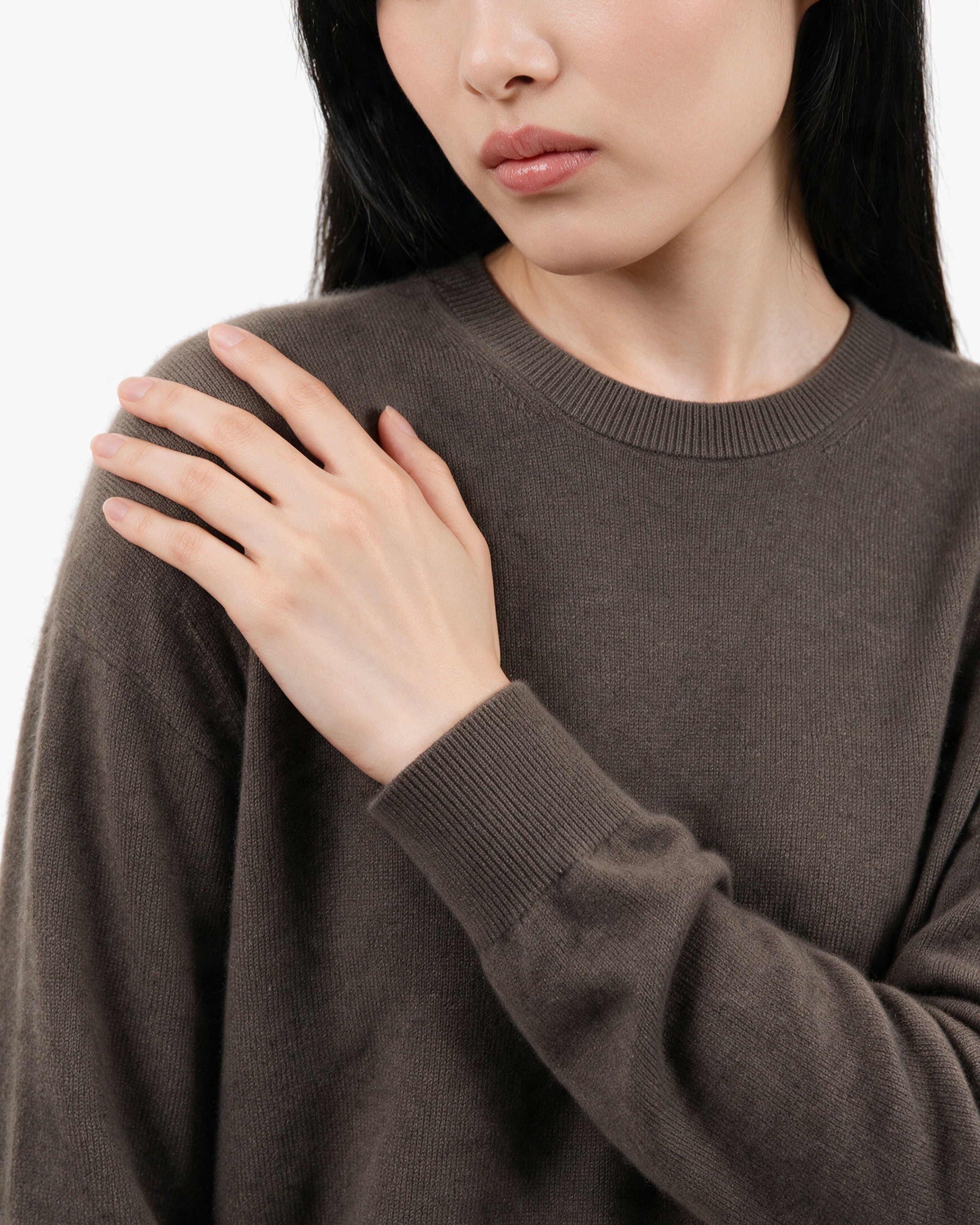 Women's Classic Prestige Crewneck · Brown Women > Crewneck Sweater