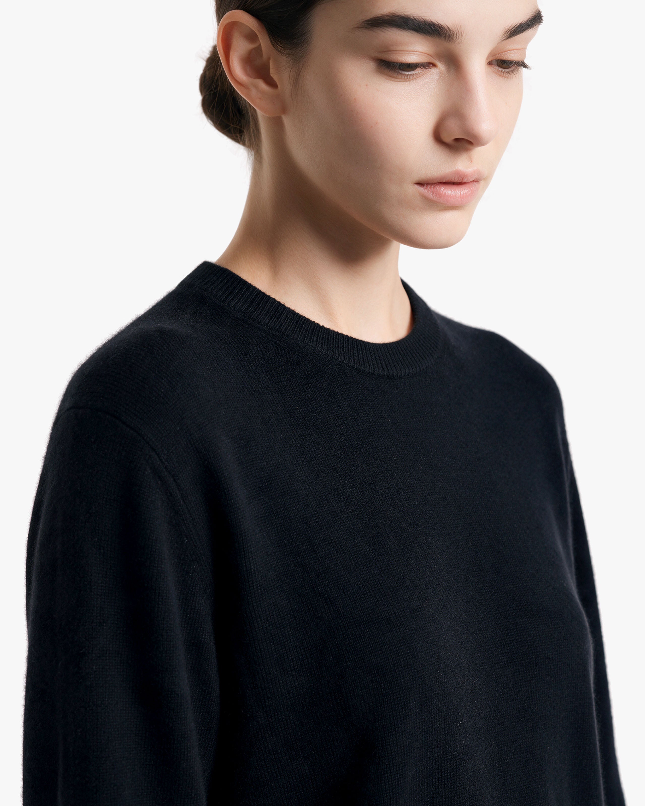 Women's Classic Prestige Crewneck · Black Women > Crewneck Sweater