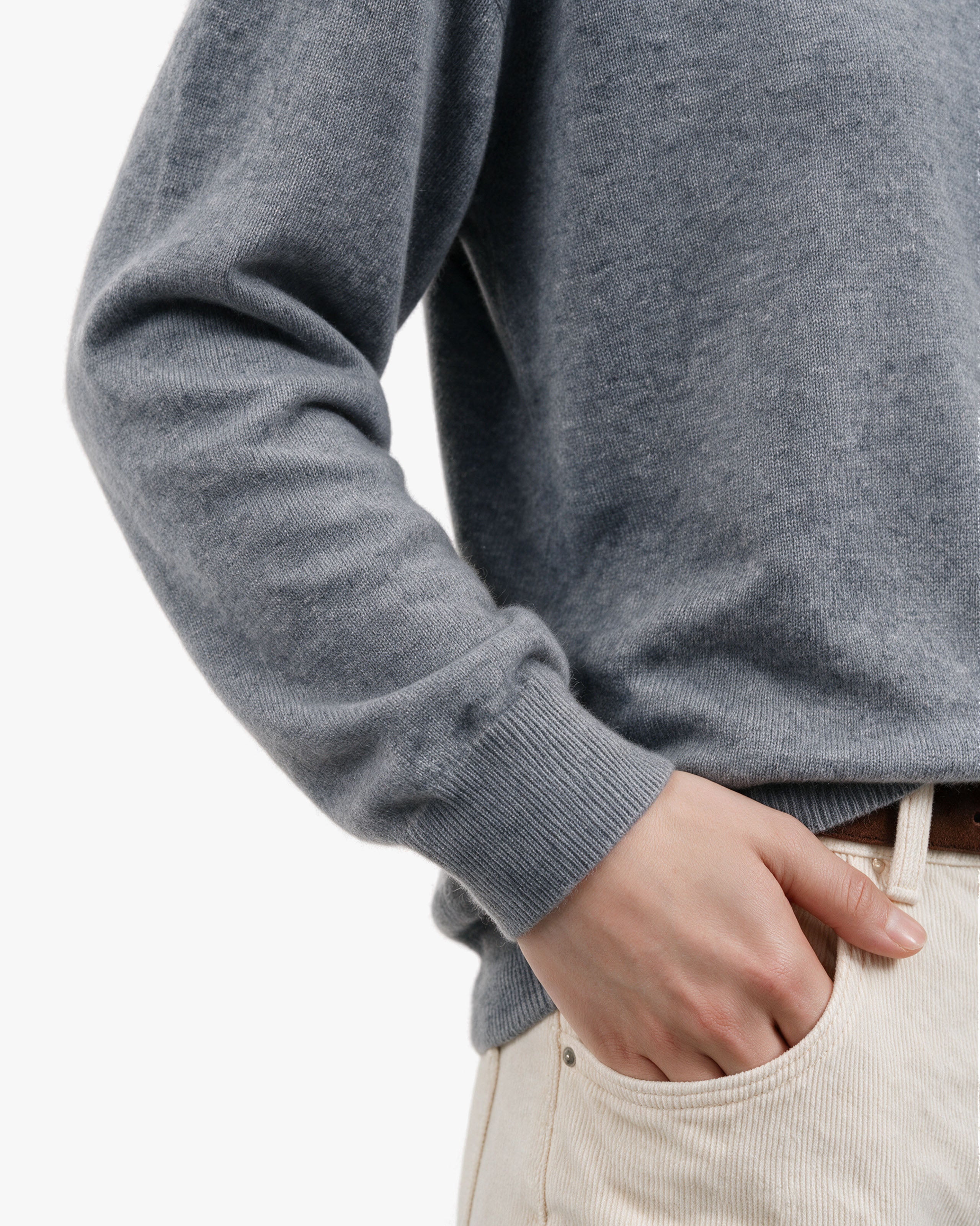 Women's Classic Prestige Crewneck · Medium Grey Women > Crewneck Sweater