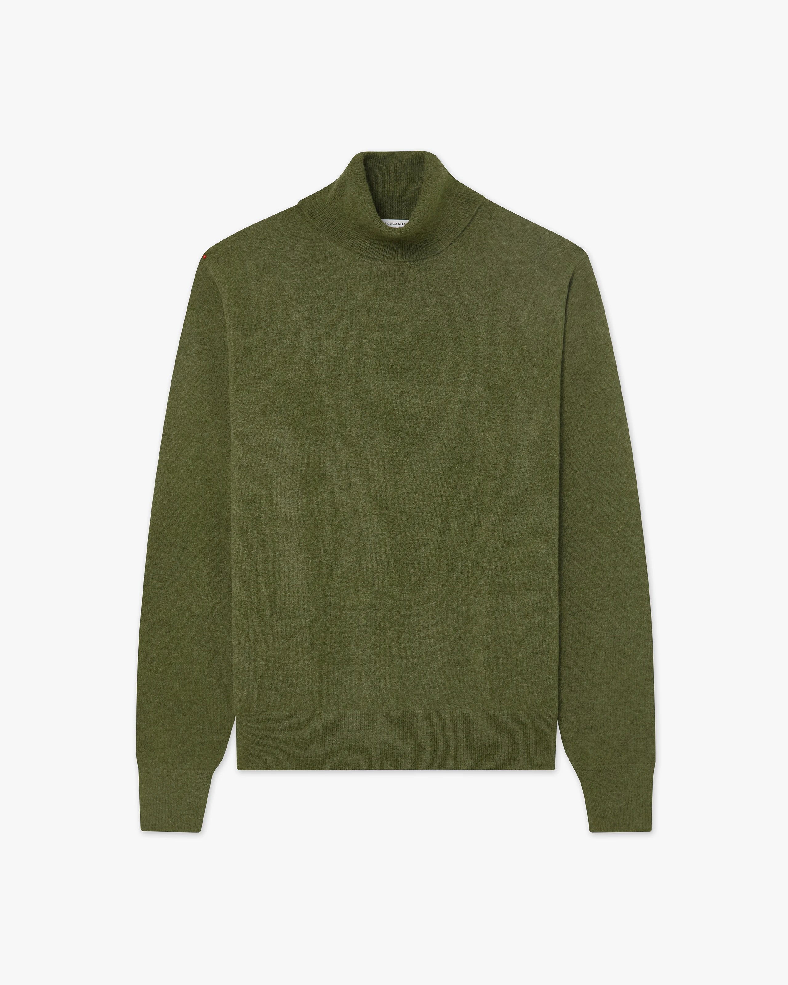 Pull Col Roulé Classic Prestige Femme · Vert