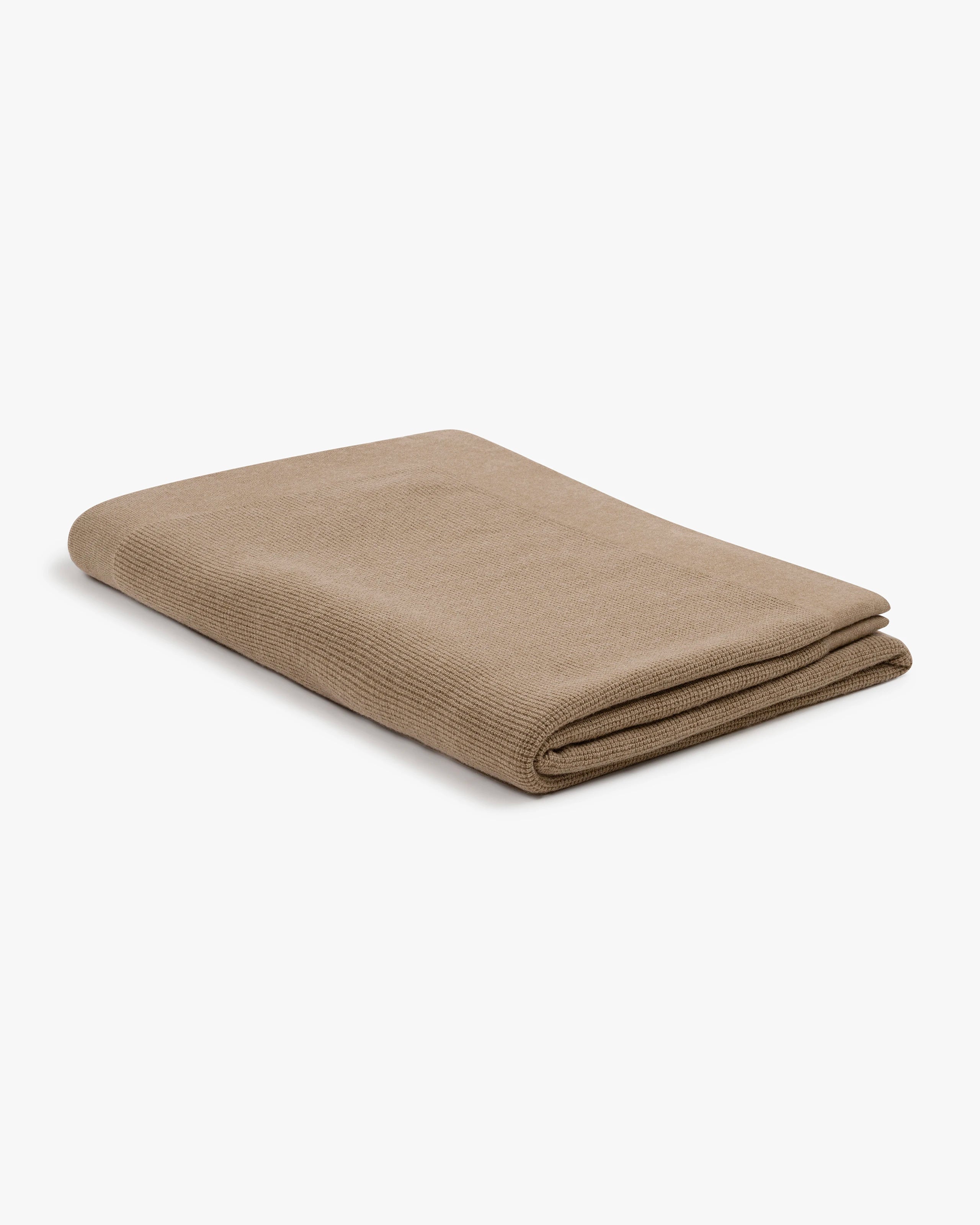 Cosy Blanket - Hazelnut Merino