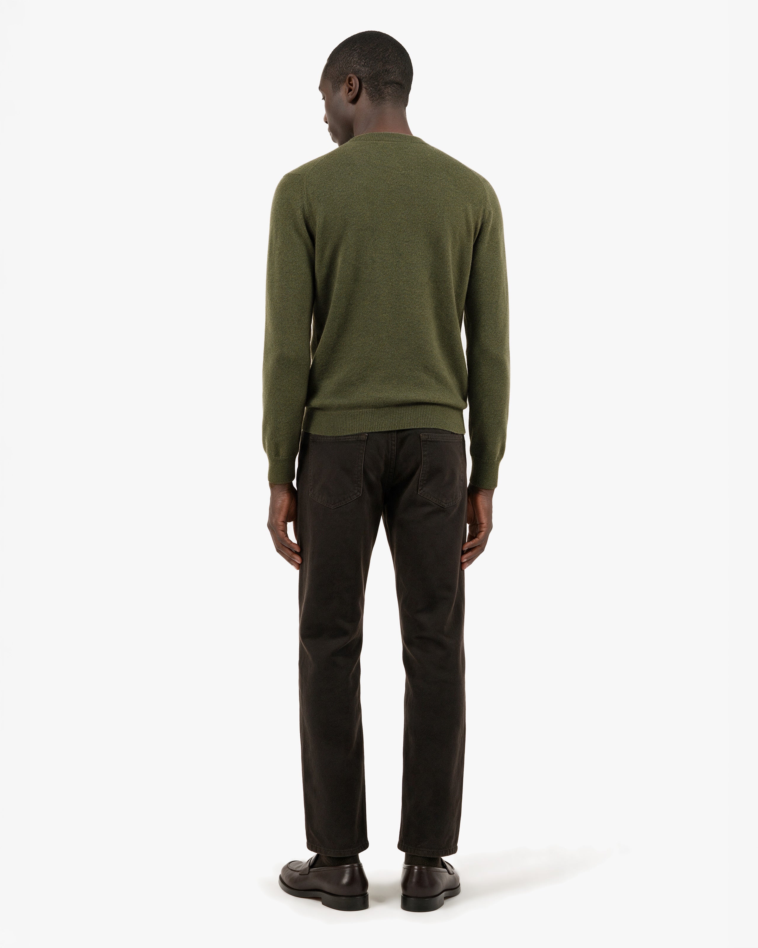 Pull Col Rond Classic Prestige Homme · Vert