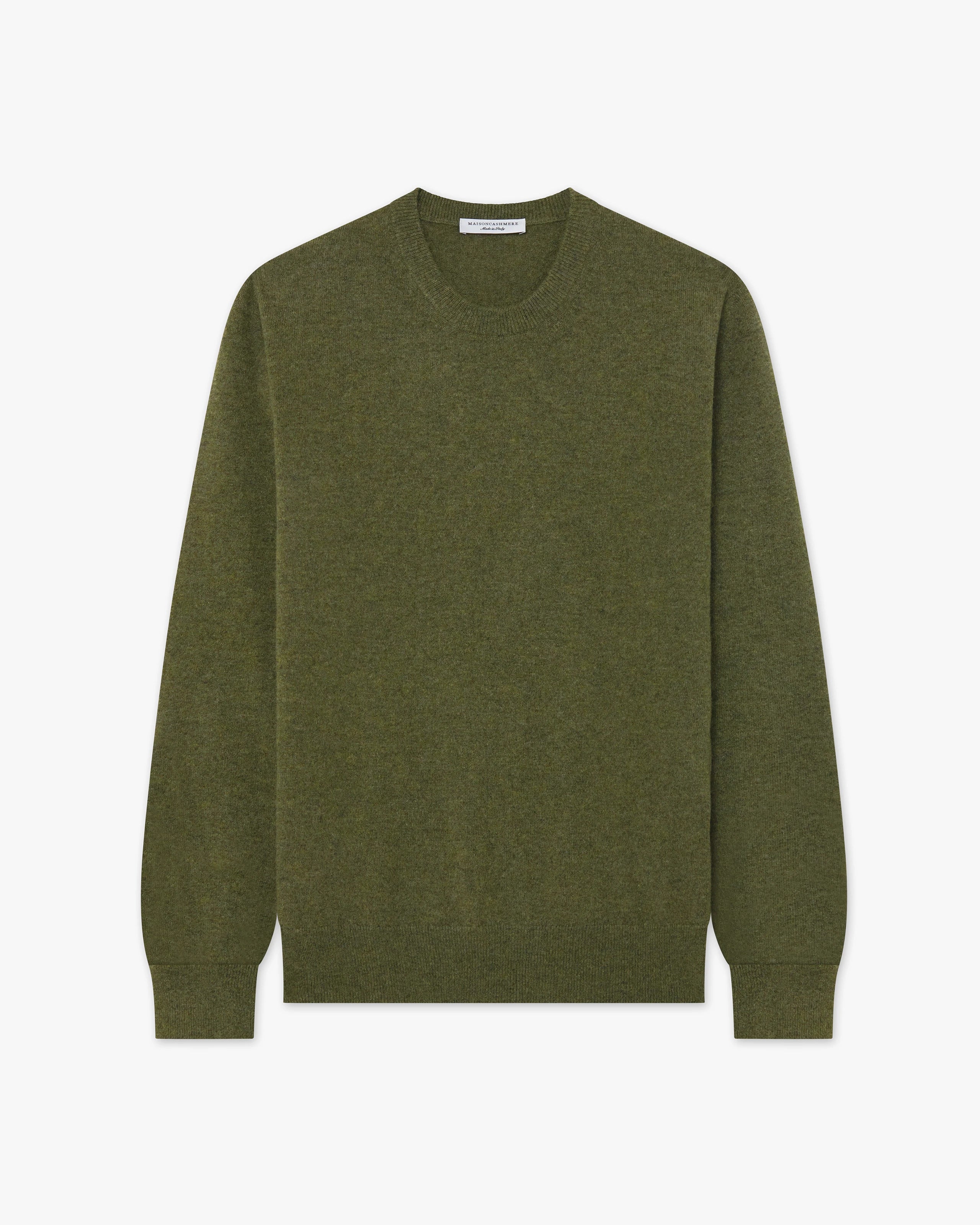 Pull Col Rond Classic Prestige Homme · Vert