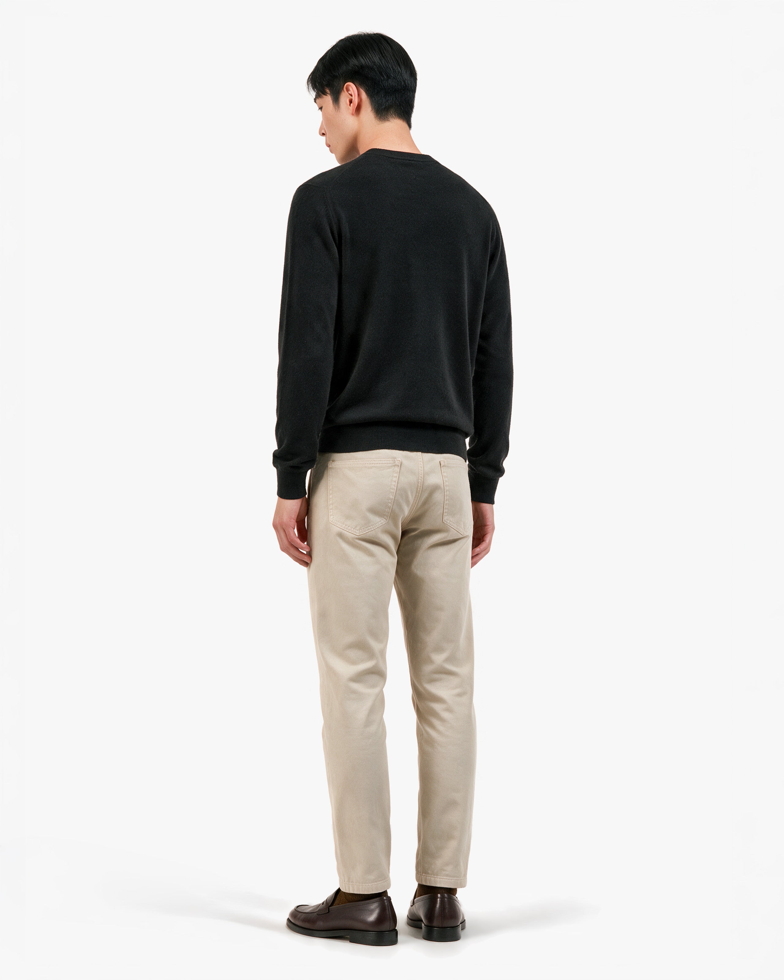 Pull Col Rond Classic Prestige Homme · Noir