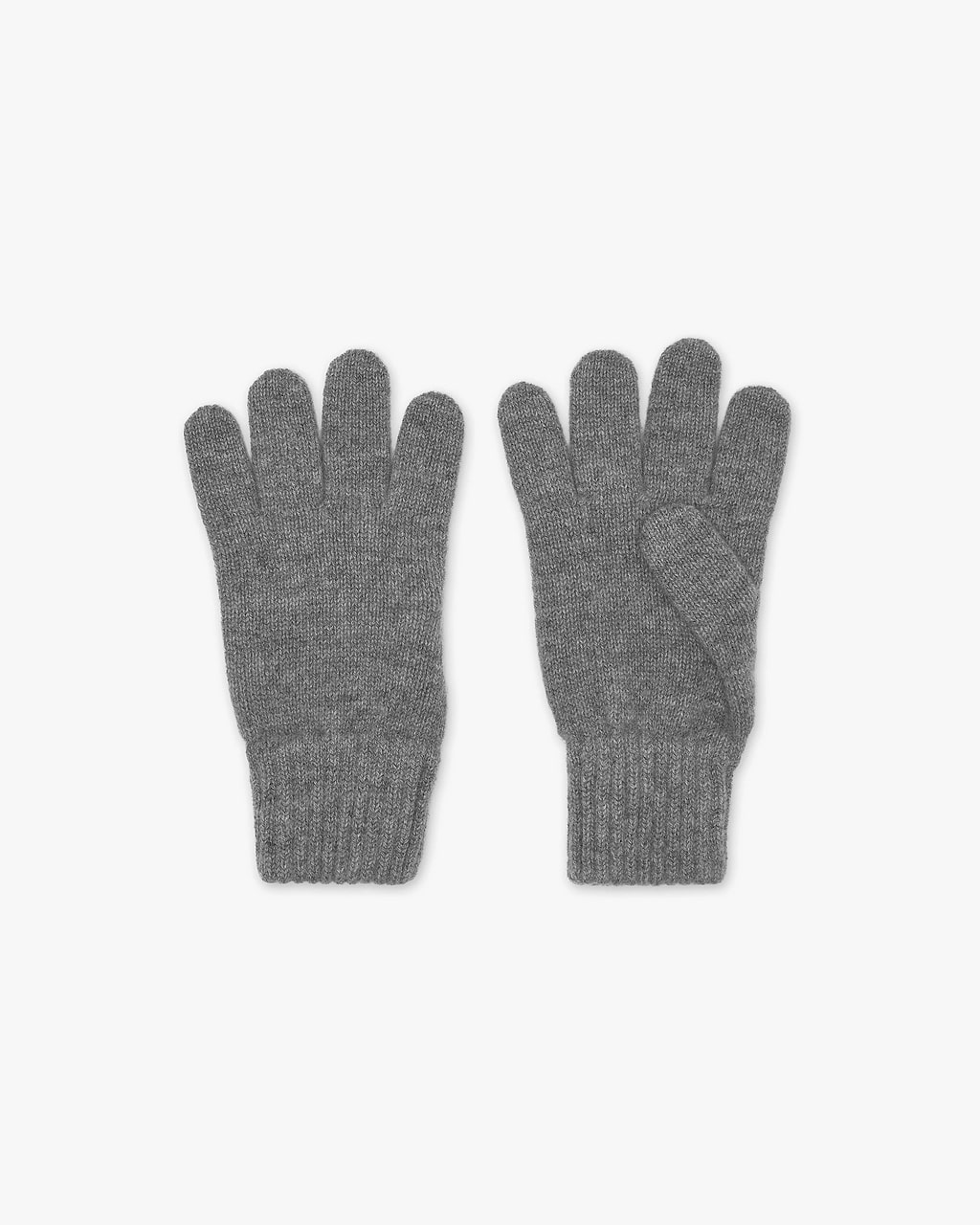 Classic Kaschmir Handschuhe Herren - Mittelgrau