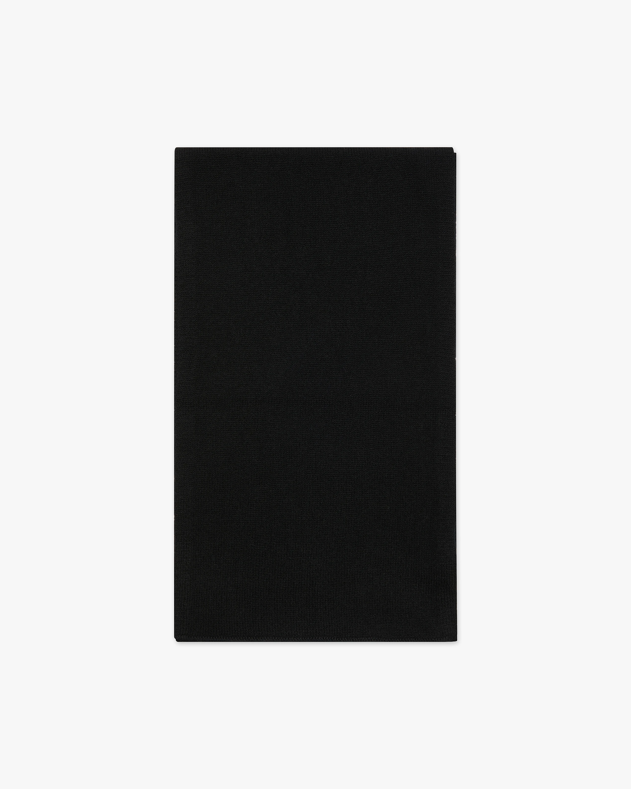 Men's Essential Scarf - Black Cashmere