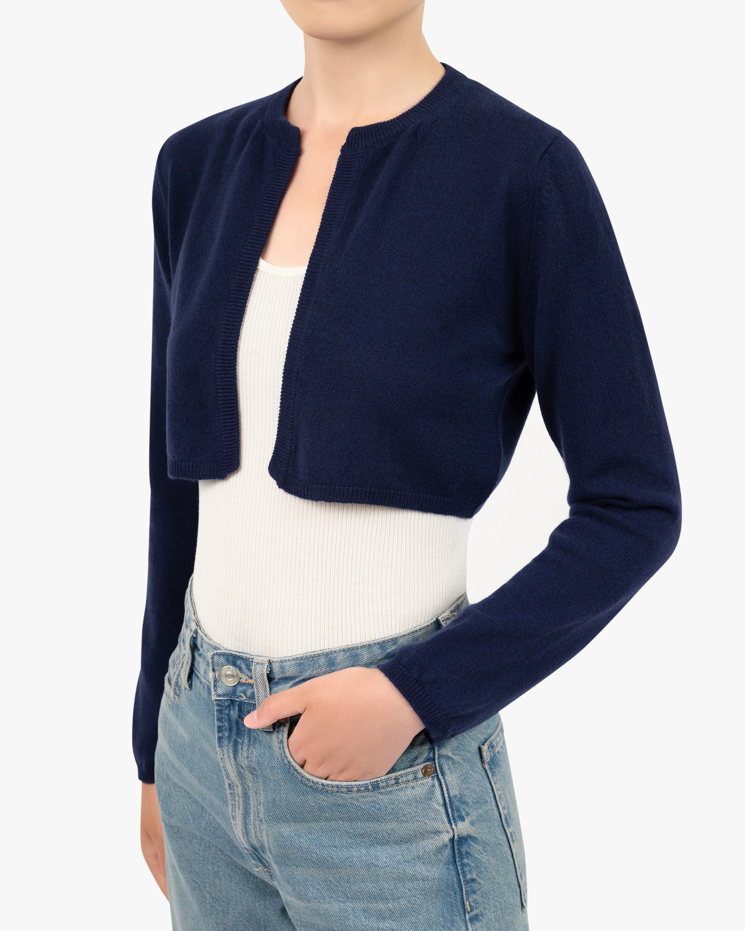 Ostuni Shrug - Blue Cashmere