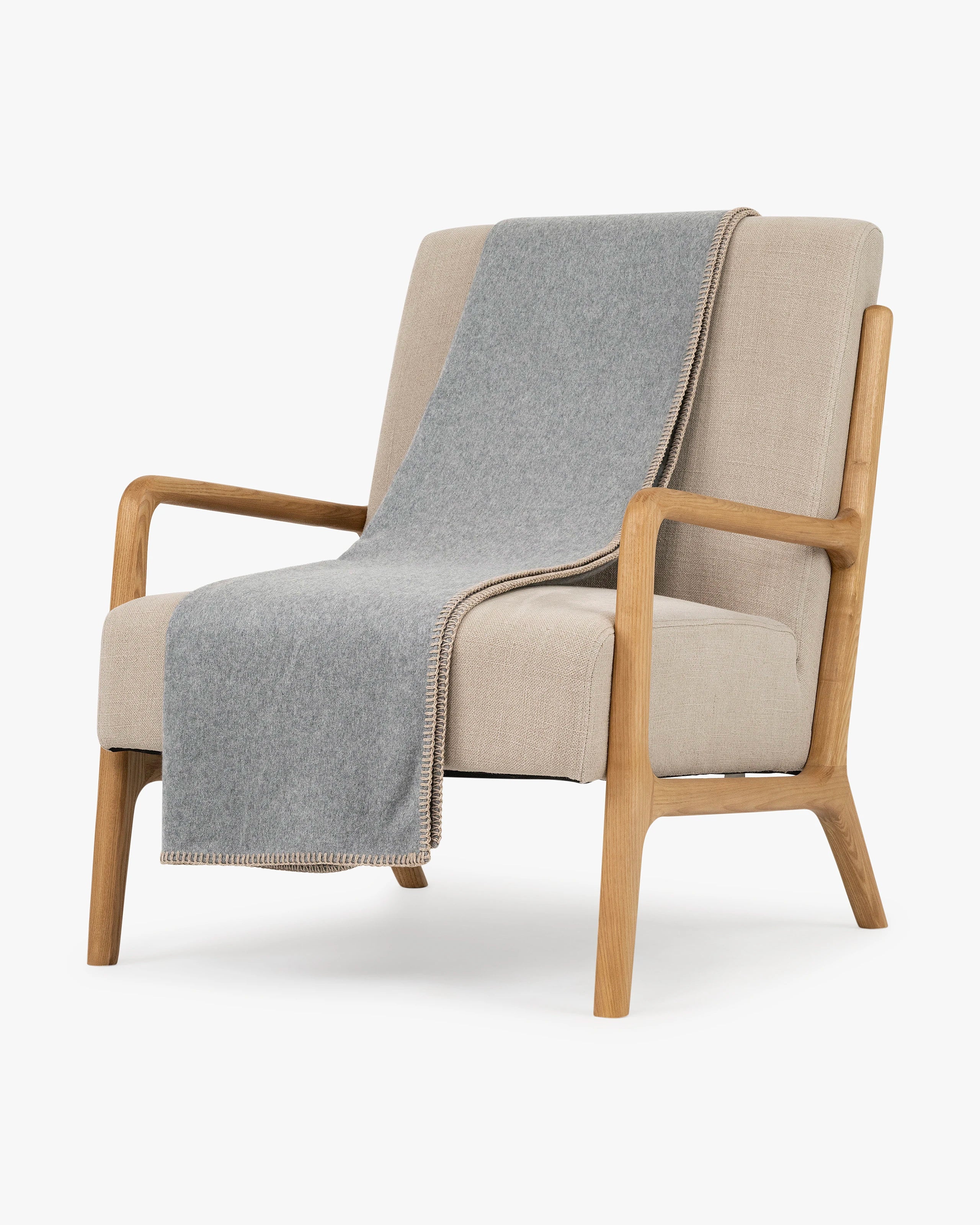 Provence Throw Blanket - Grey Lifestyle > Blanket