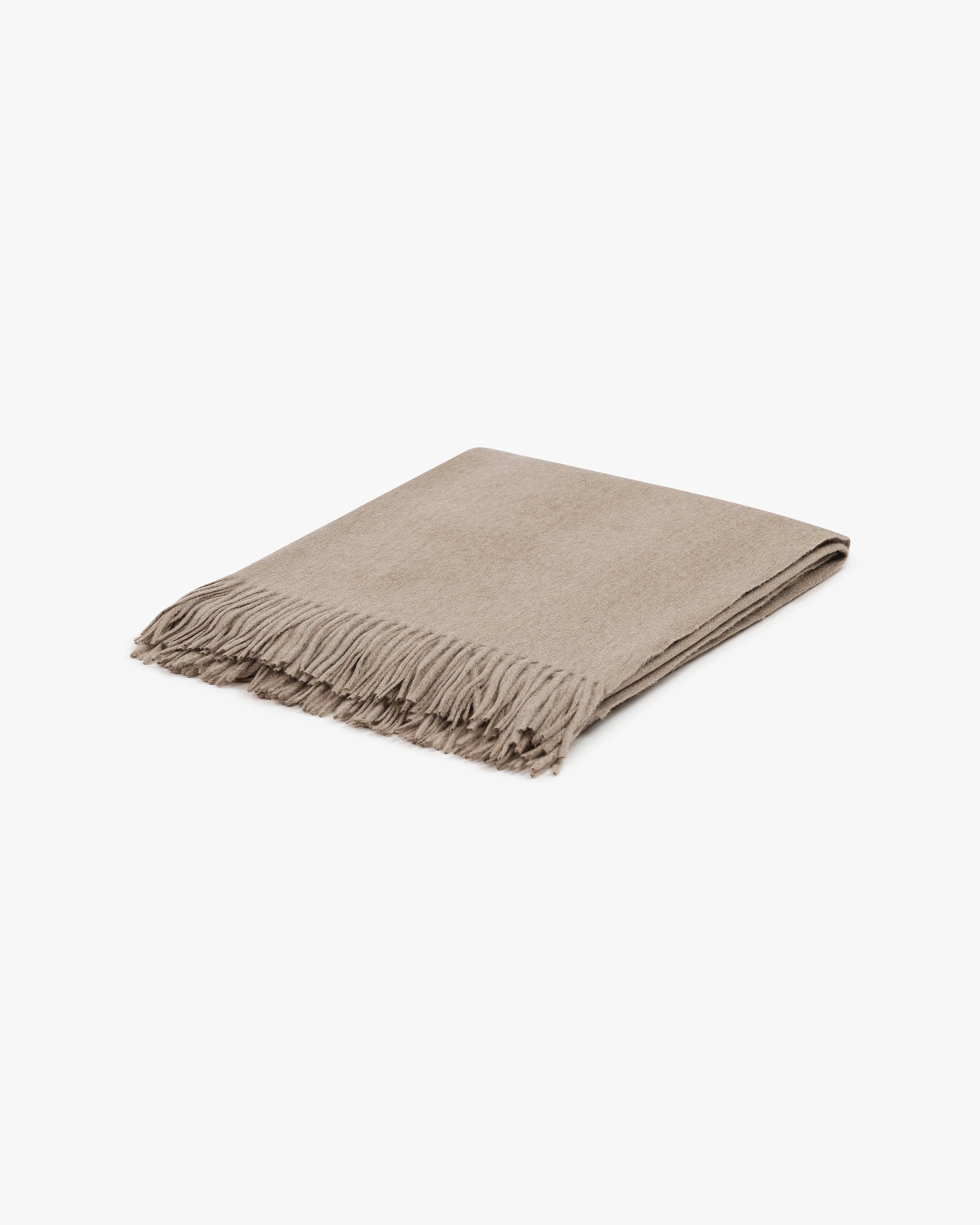 Sydney Throw Blanket - Beige Default Title Lifestyle > Blanket