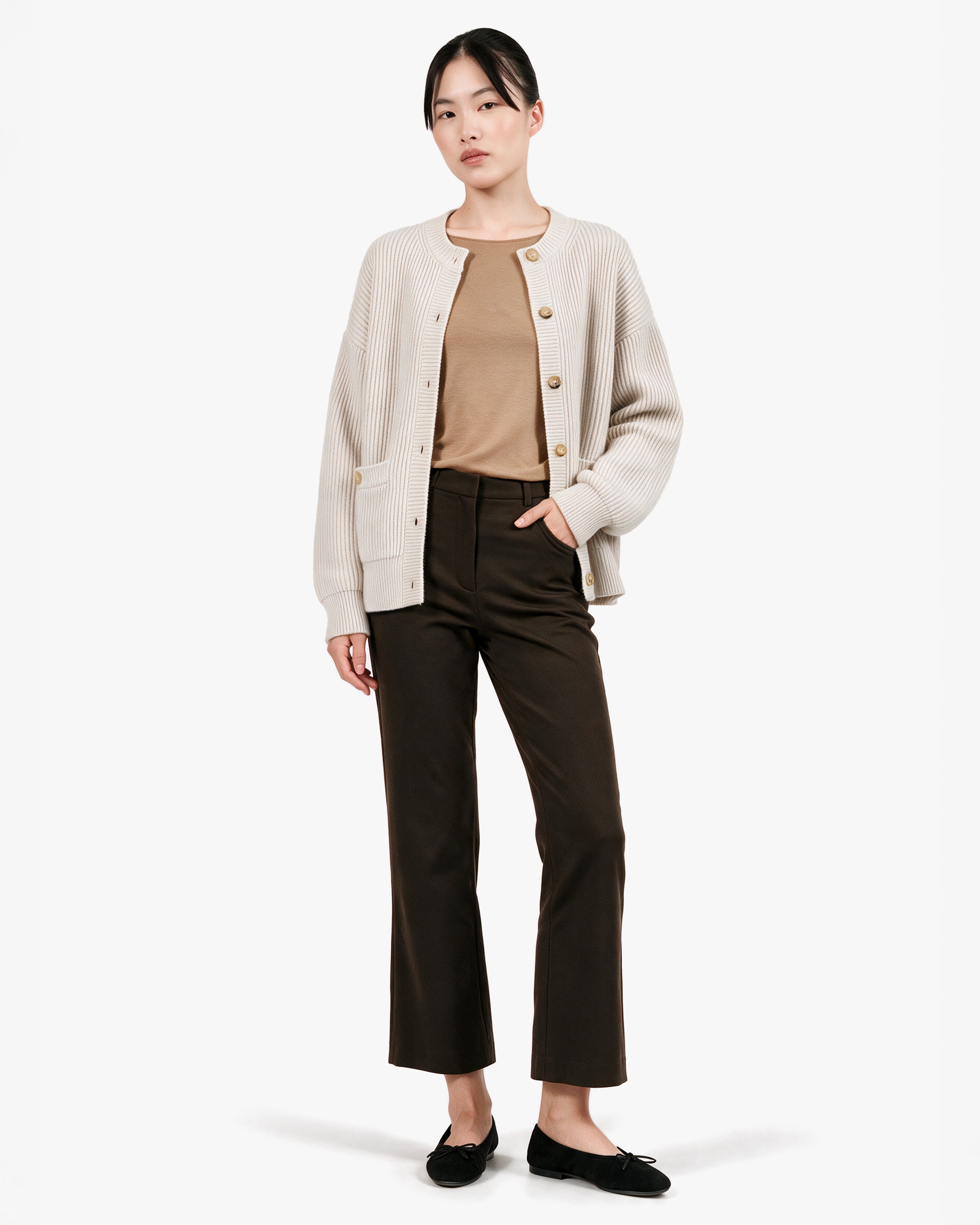Cardigan Celerina Donna · Bianco