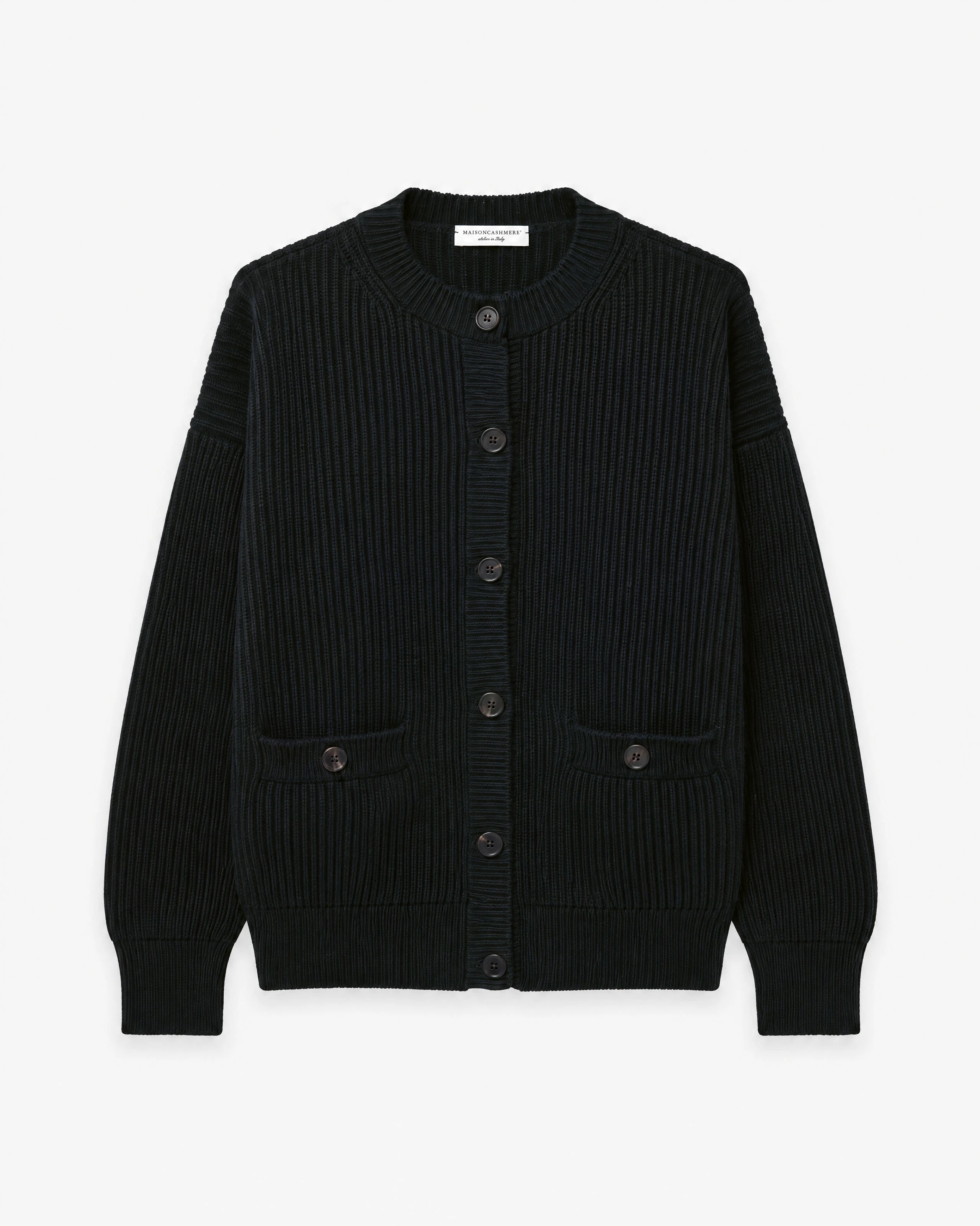 Celerina Strickjacke Damen · Schwarz
