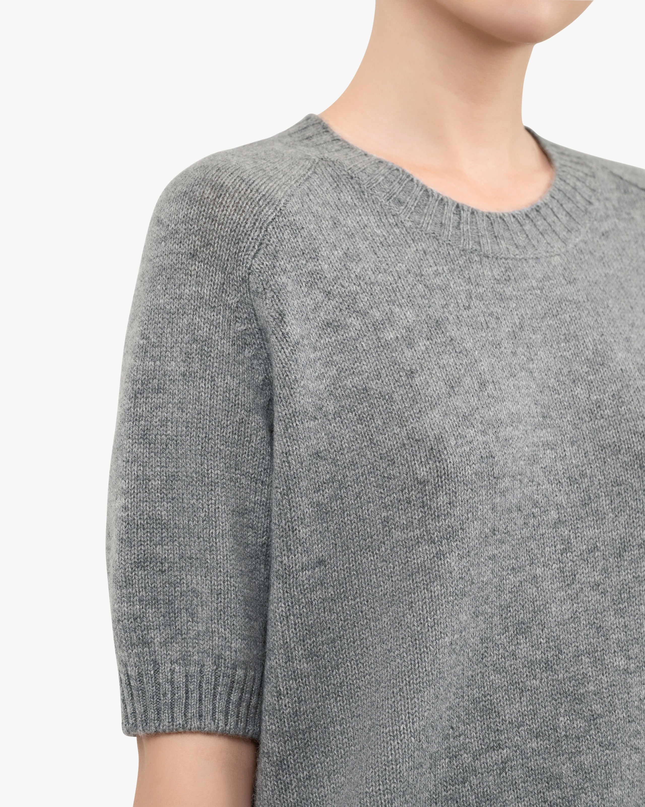 Women's Dolomiti Tee - Medium Grey Cashmere