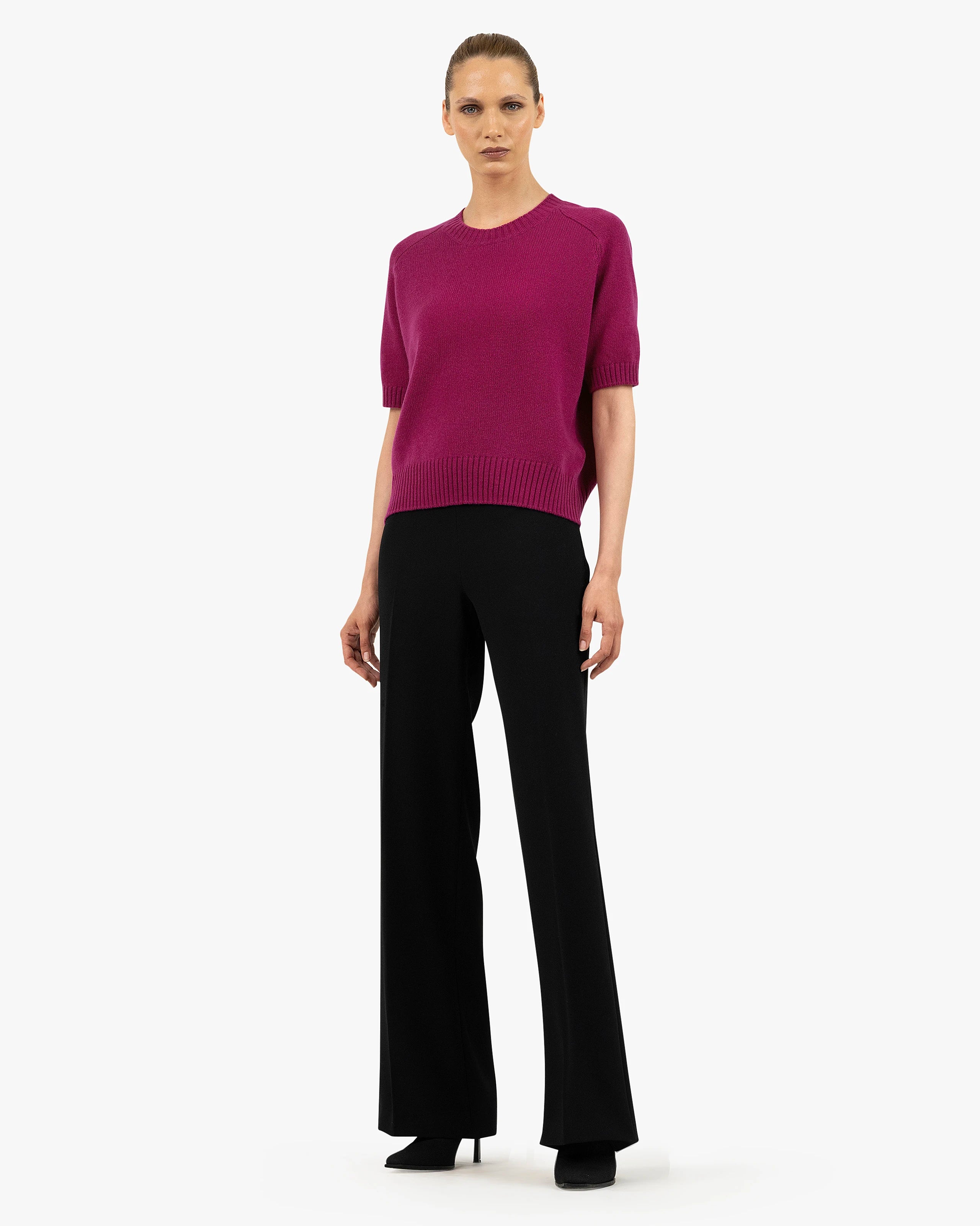 Women's Dolomiti Tee - Magenta Cashmere