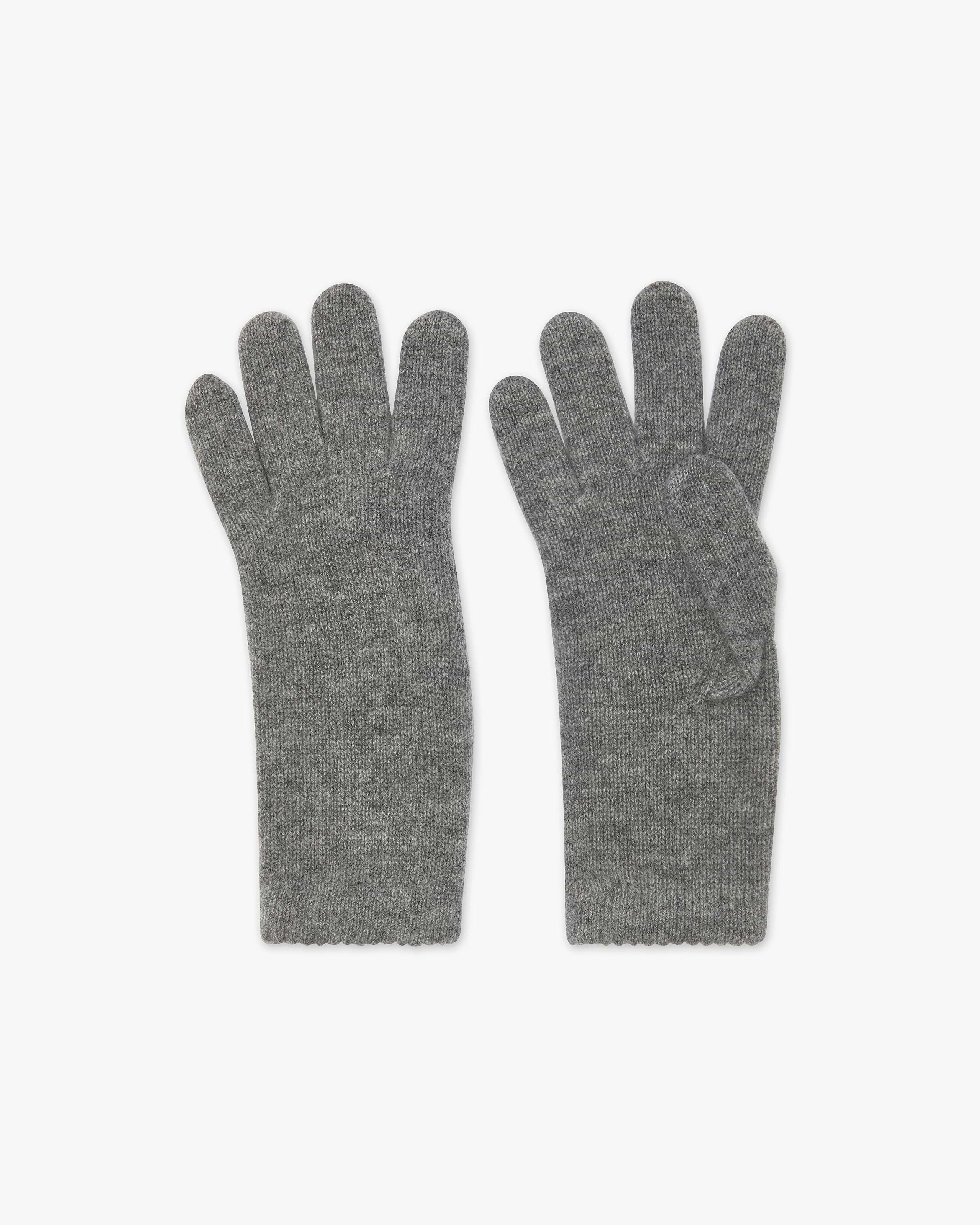 Essential Kaschmir Handschuhe Damen - Mittelgrau