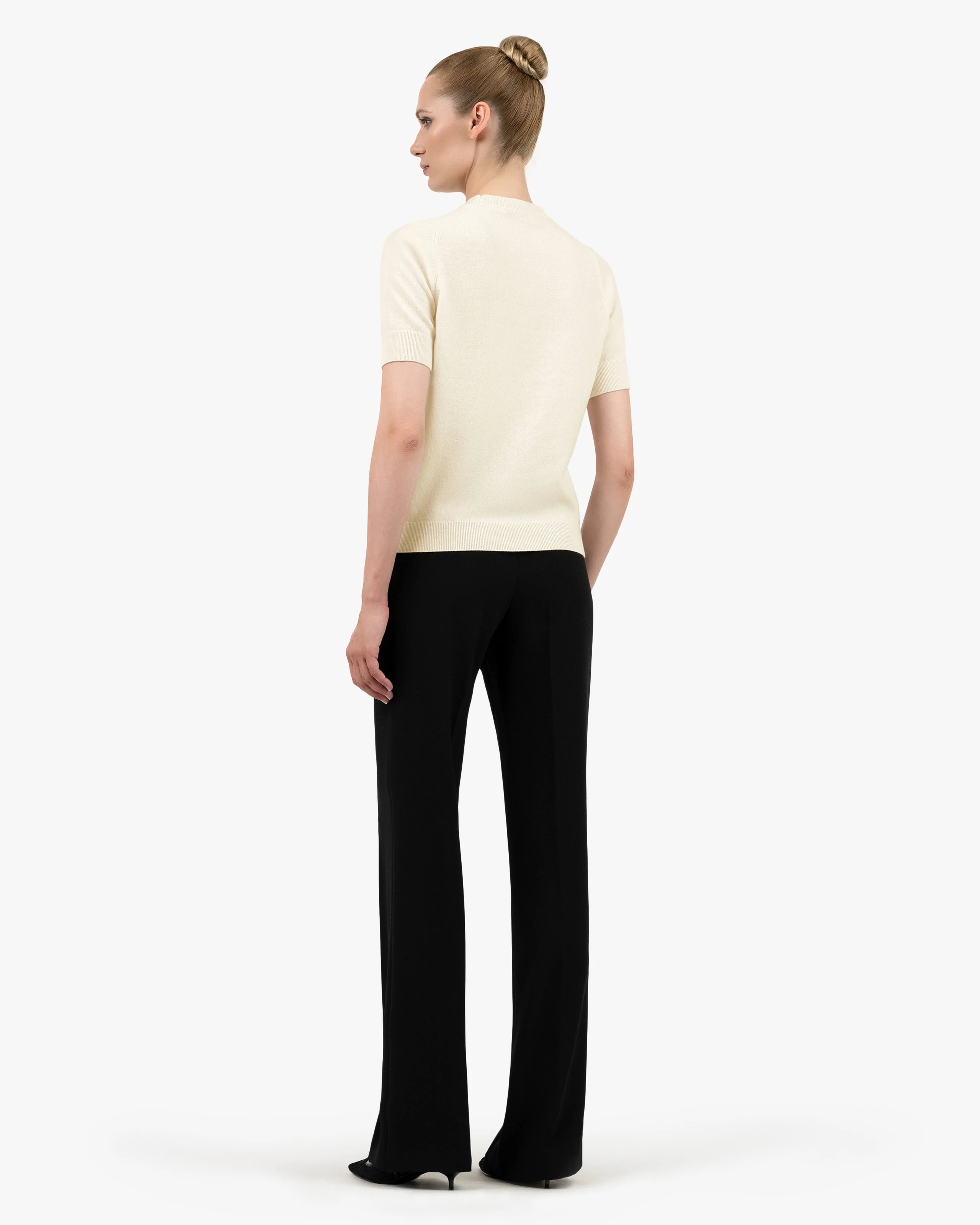 Women's Essential Tee - White Cashmere