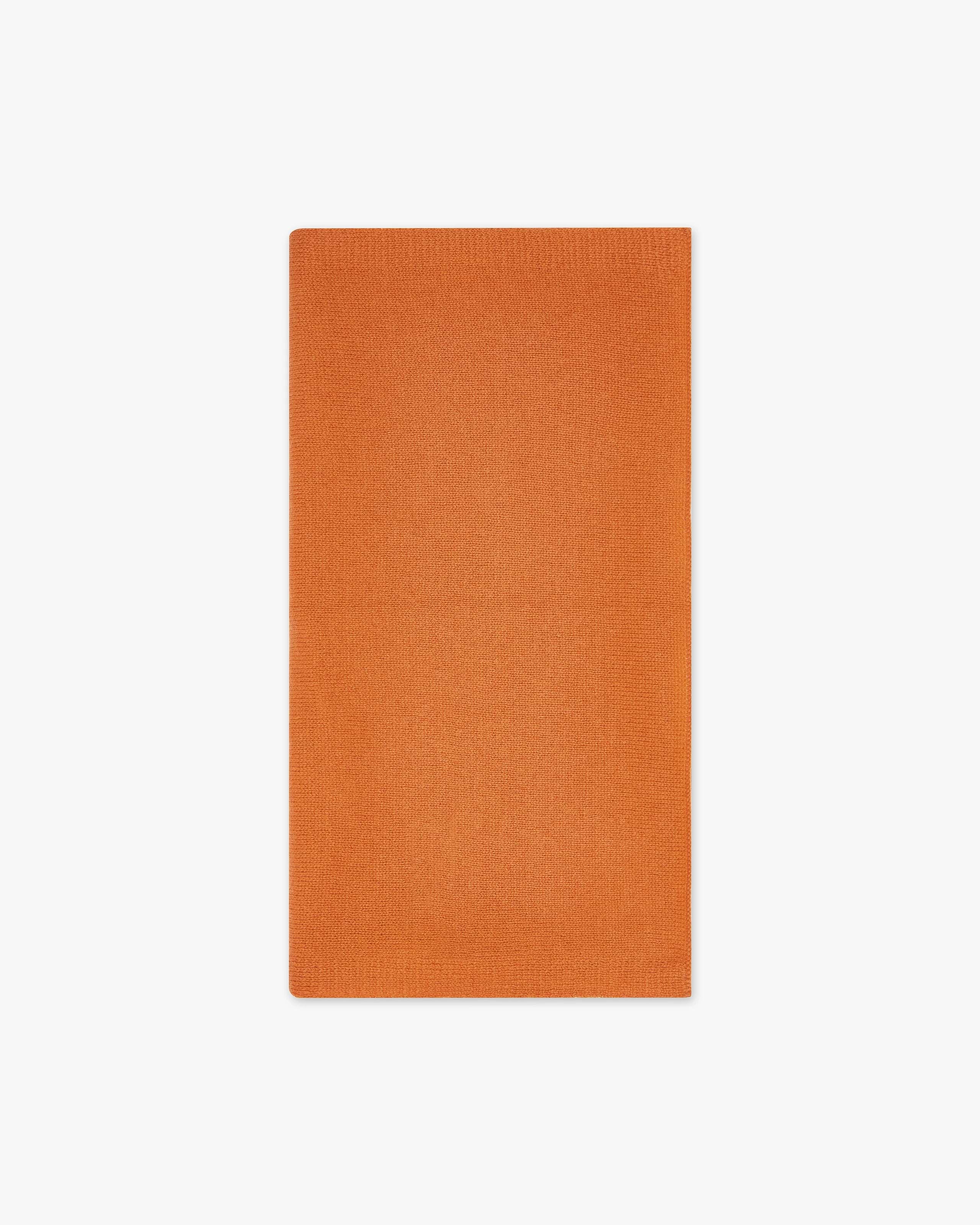 Women's Essential Maxi Scarf - Orange Cashmere