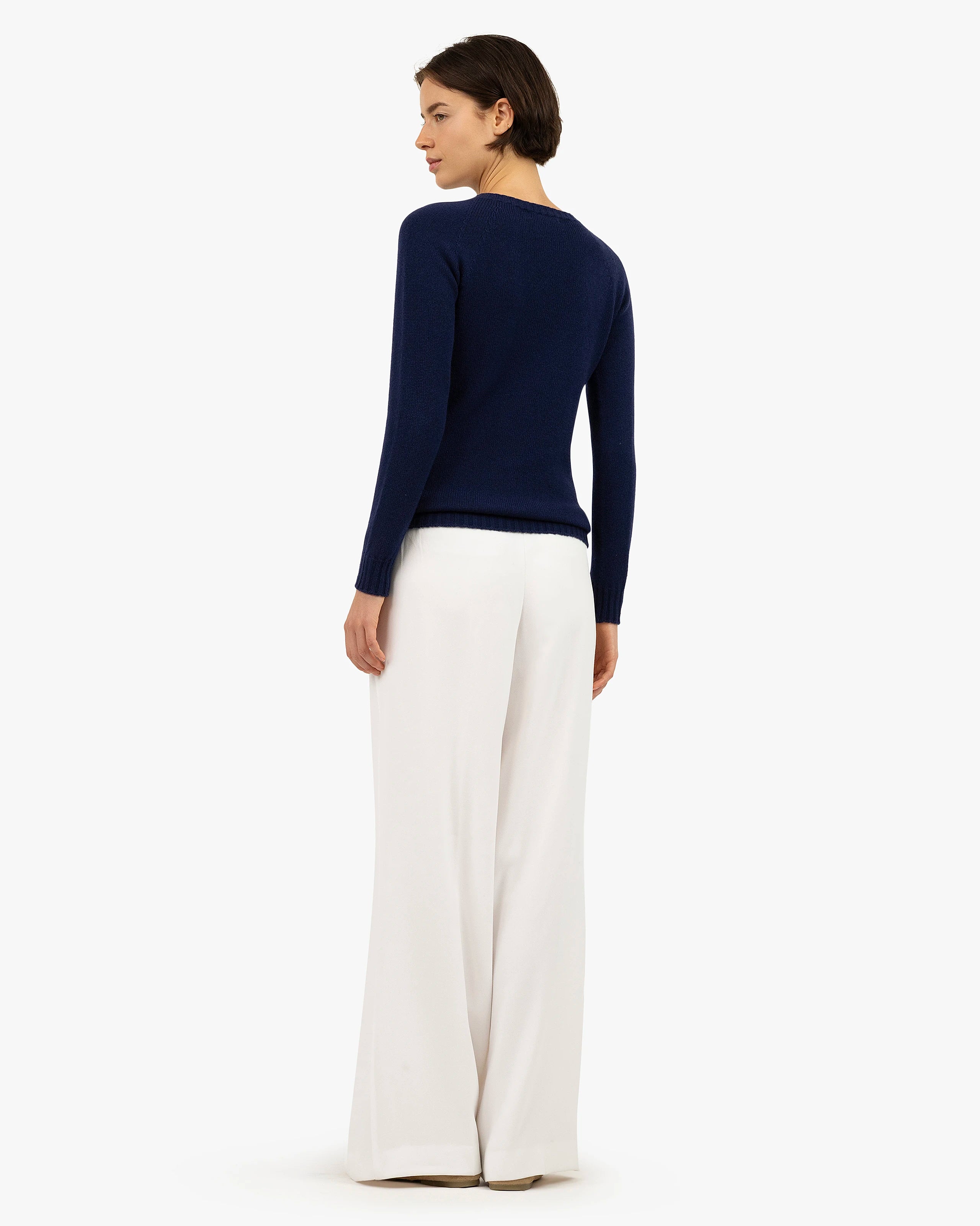 Women's Parksville Crew Neck Sweater - Blue Cashmere