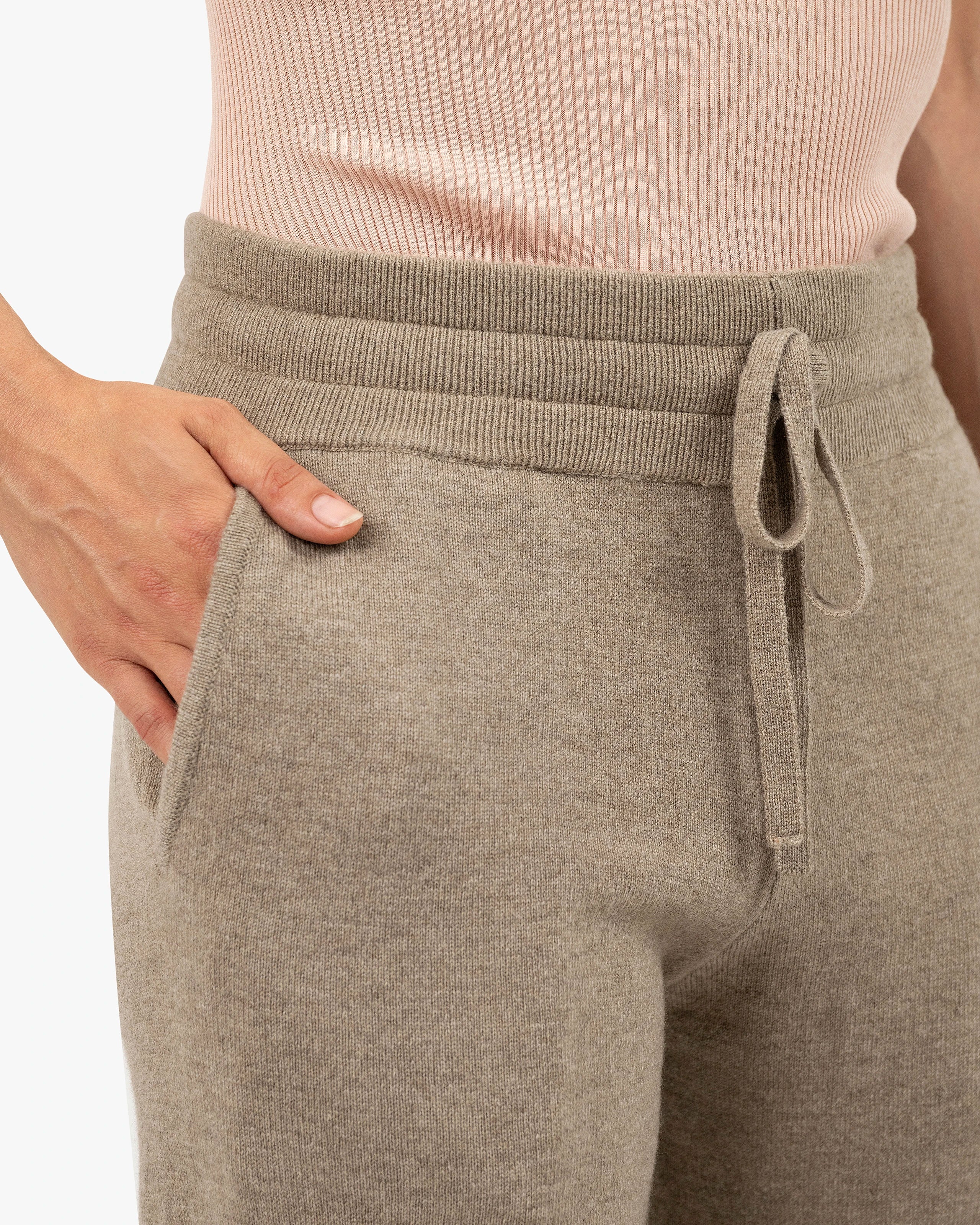 Women's Salò Joggers - Taupe Cashmere
