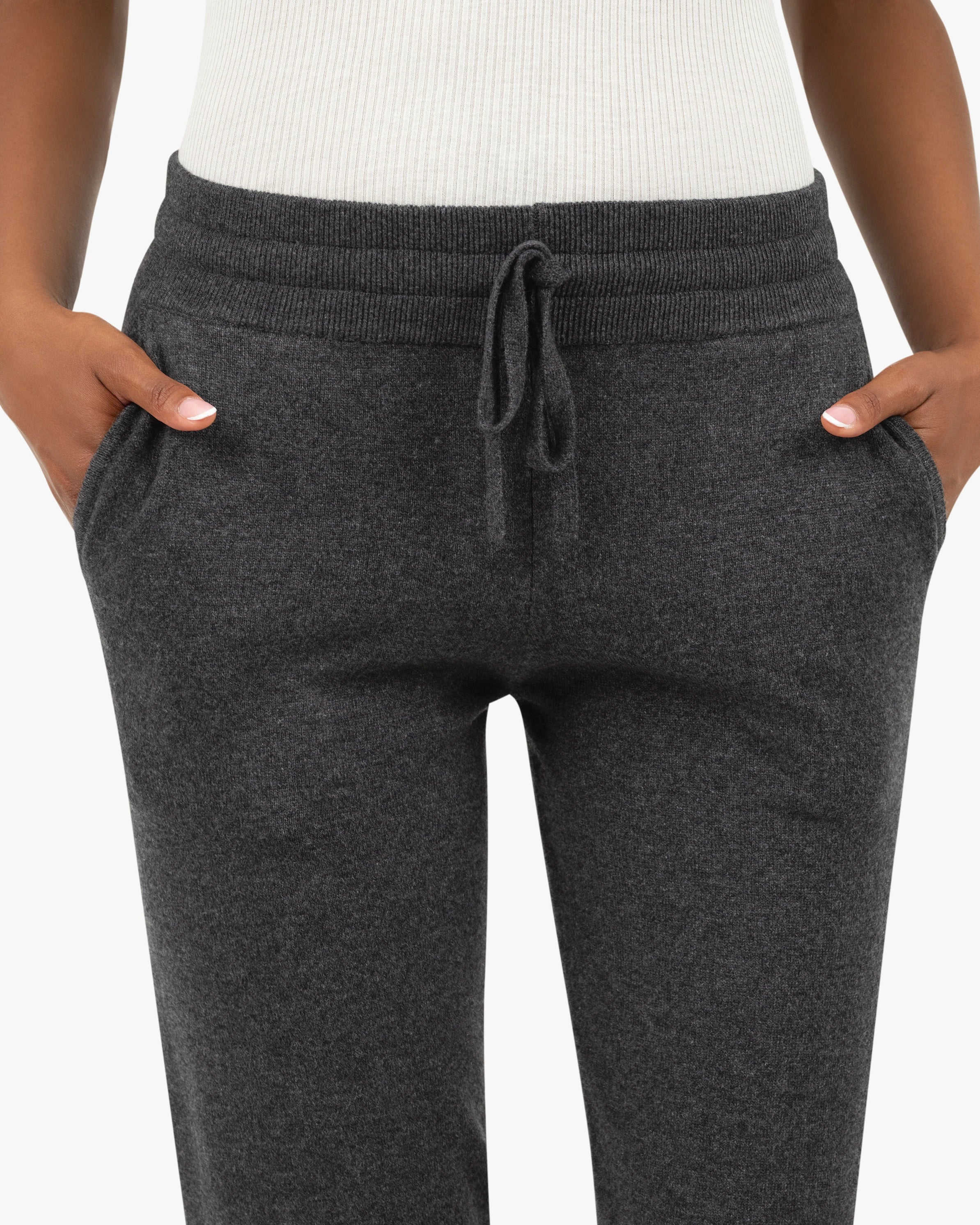 Women's Salò Joggers - Charcoal Cashmere
