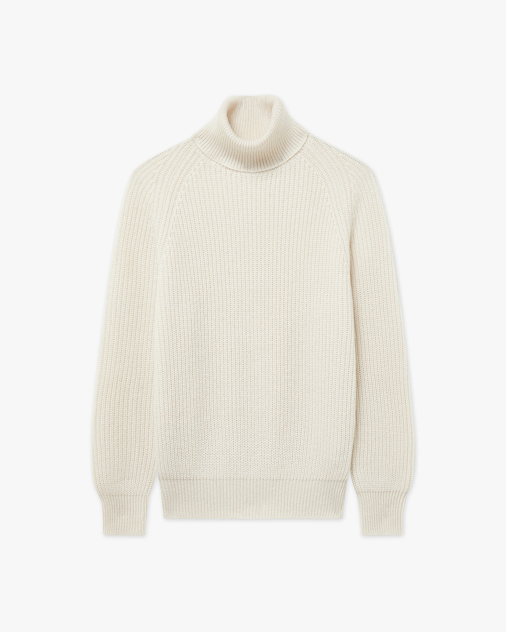 Women's Sorapis Cashmere Turtleneck Sweater - White | MaisonCashmere