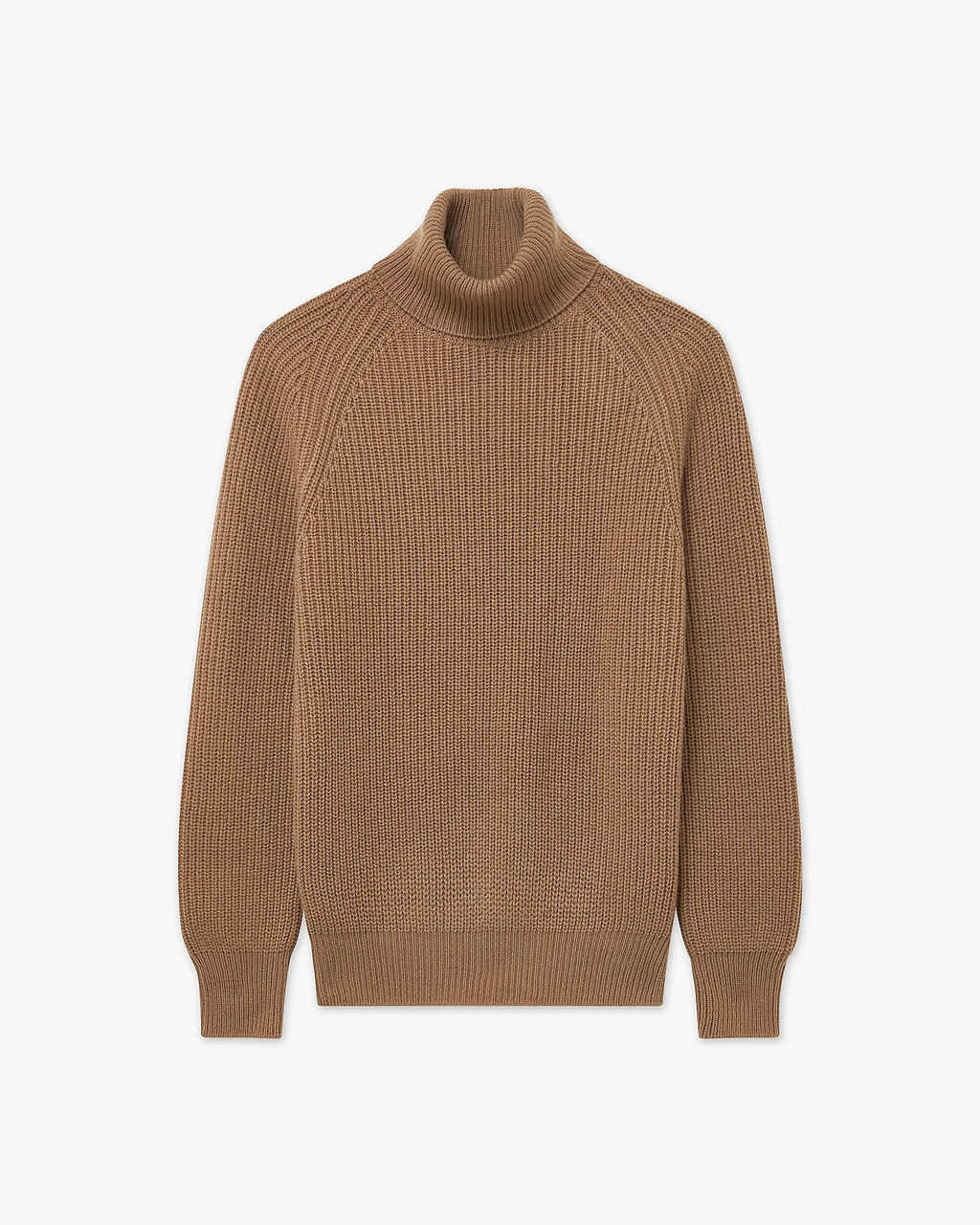 Women's Sorapis Cashmere Turtleneck Sweater - Camel | MaisonCashmere